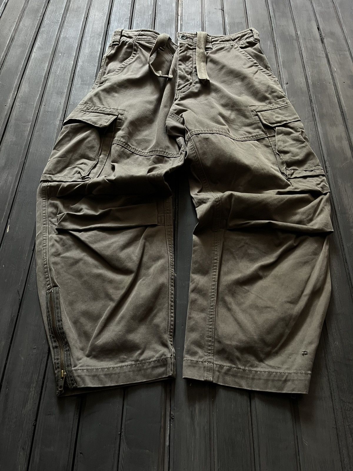 Hysteric Glamour VINTAGE 💥HYSTERIC GLAMOUR RICK OWENS STYLE BAGGY JEANS 90S Size US 34 / EU 50 - 6 Thumbnail