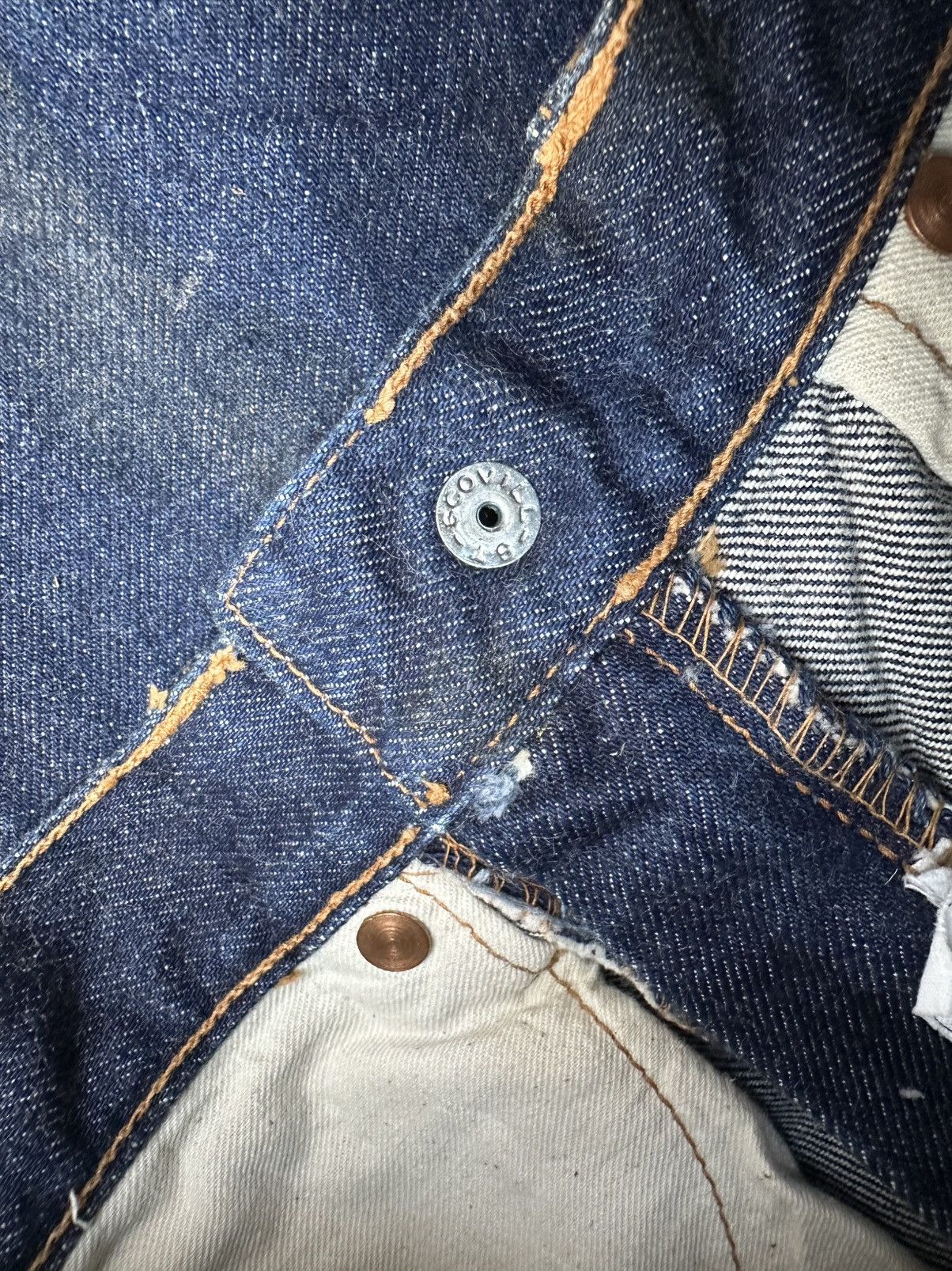 Big John Big John Toddler raw denim Jeans recommended for display Size US 26 / EU 42 - 7 Thumbnail