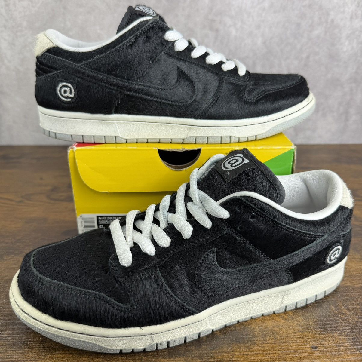 Nike Nike SB Dunk Low x Medicom Toy BE@RBRICK (2020) CZ5127-001 Size US 9 / EU 42 - 2 Thumbnail