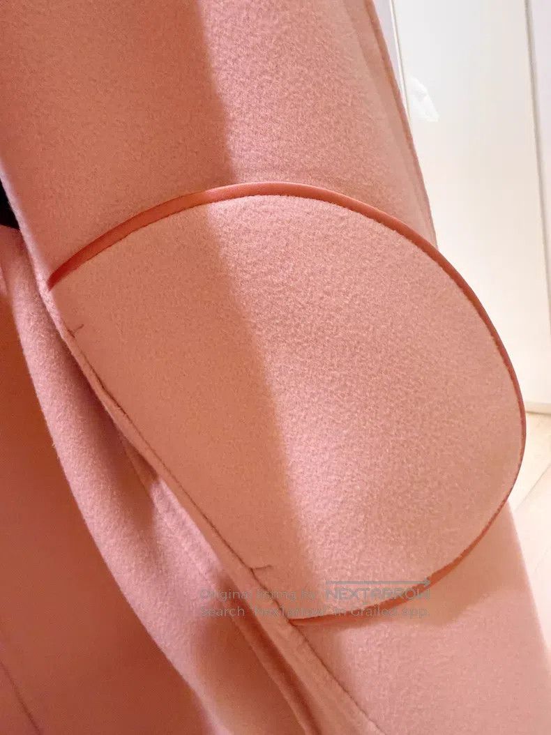 Loro Piana Loro Piana Pink Volcano Collar Baby Cashmere Long Coat Size S / US 4 / IT 40 - 7 Thumbnail
