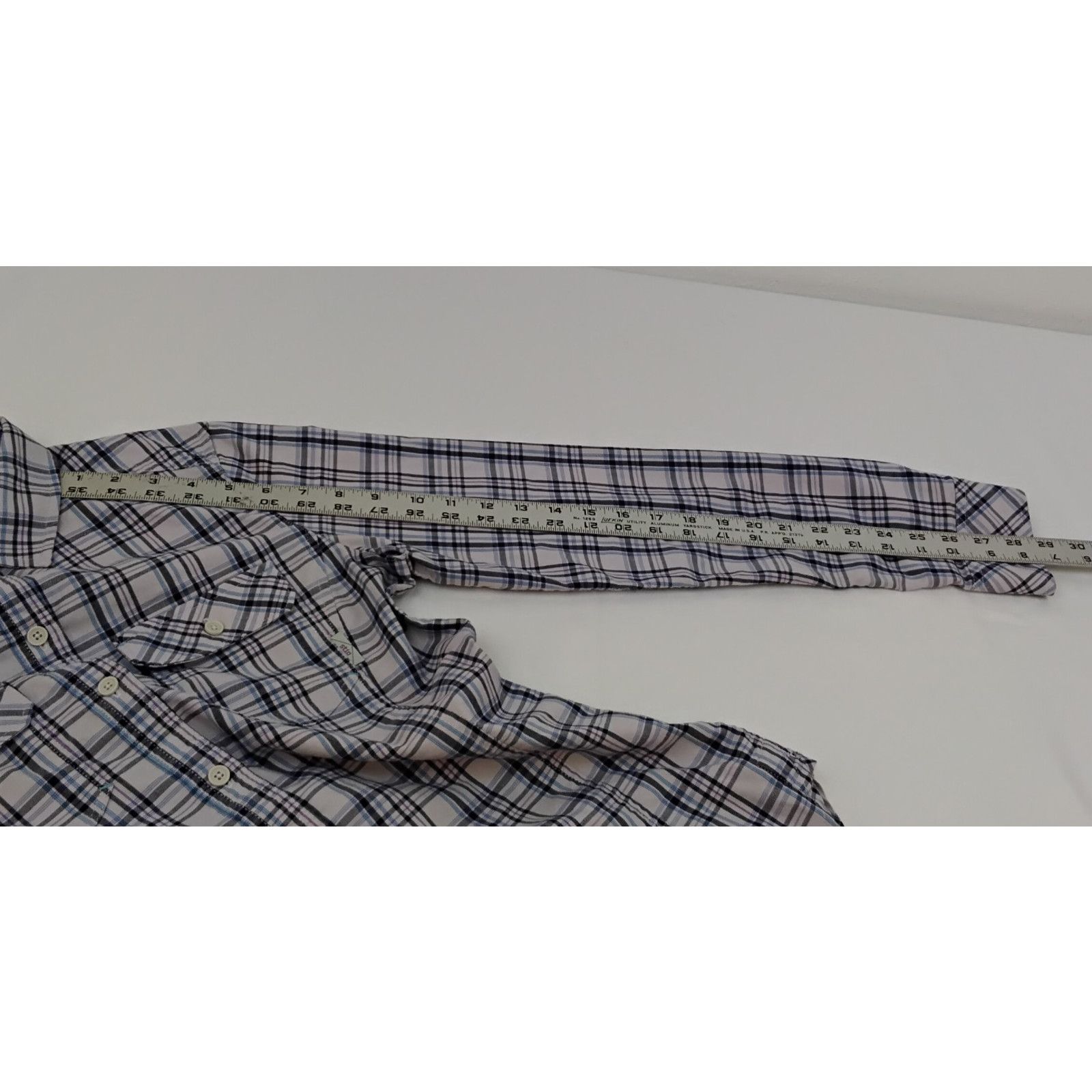 Stio Stio Collared Shirt Women's M Purple/Blue Plaid Casual Size M / US 6-8 / IT 42-44 - 13 Thumbnail