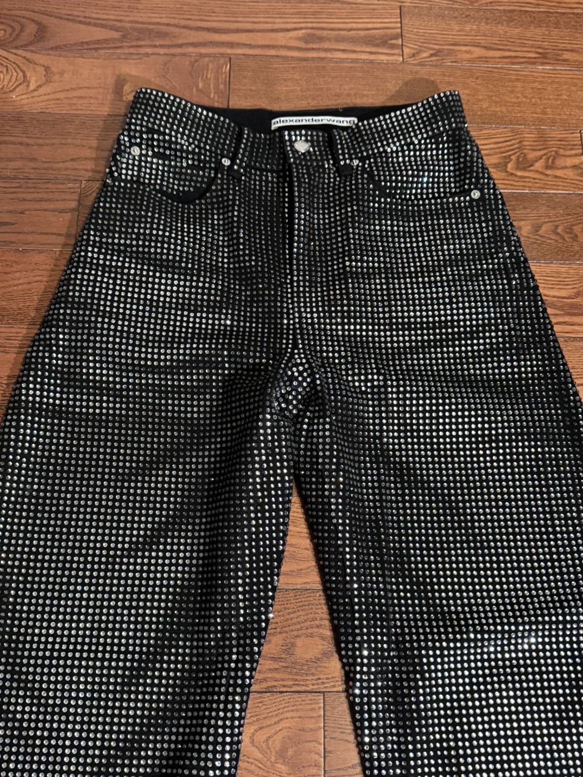 Alexander Wang Alexander Wang Rhinestone jeans Size 24" / US 00 / IT 34 - 2 Thumbnail