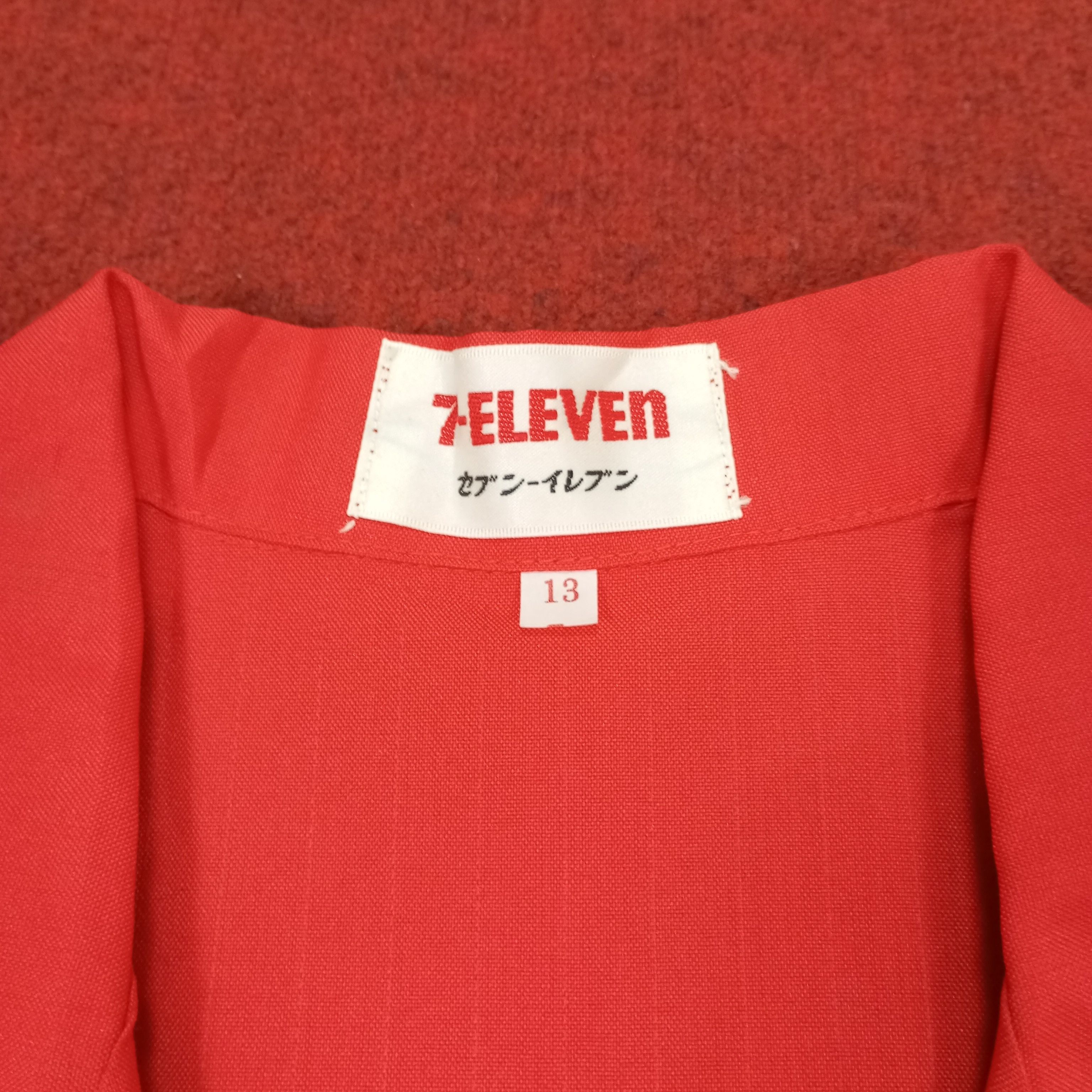 Japanese Brand 7 Eleven Workwear Uniform Jacket Logo Design Size US M / EU 48-50 / 2 - 4 Thumbnail