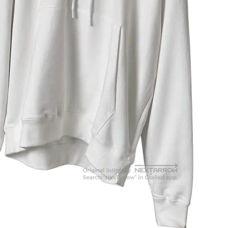 Off-White Off-White White Cotton Men's Hoodie . Size US L / EU 52-54 / 3 - 4 Thumbnail
