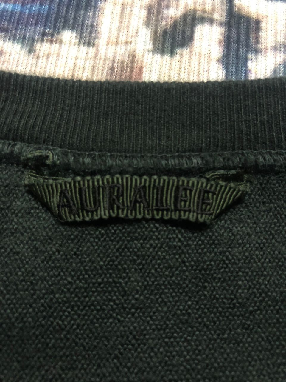 Auralee Auralee 19AW Super Milled Sweat Cup Off Sweatshirt Size 0 Size US XS / EU 42 / 0 - 11 Thumbnail