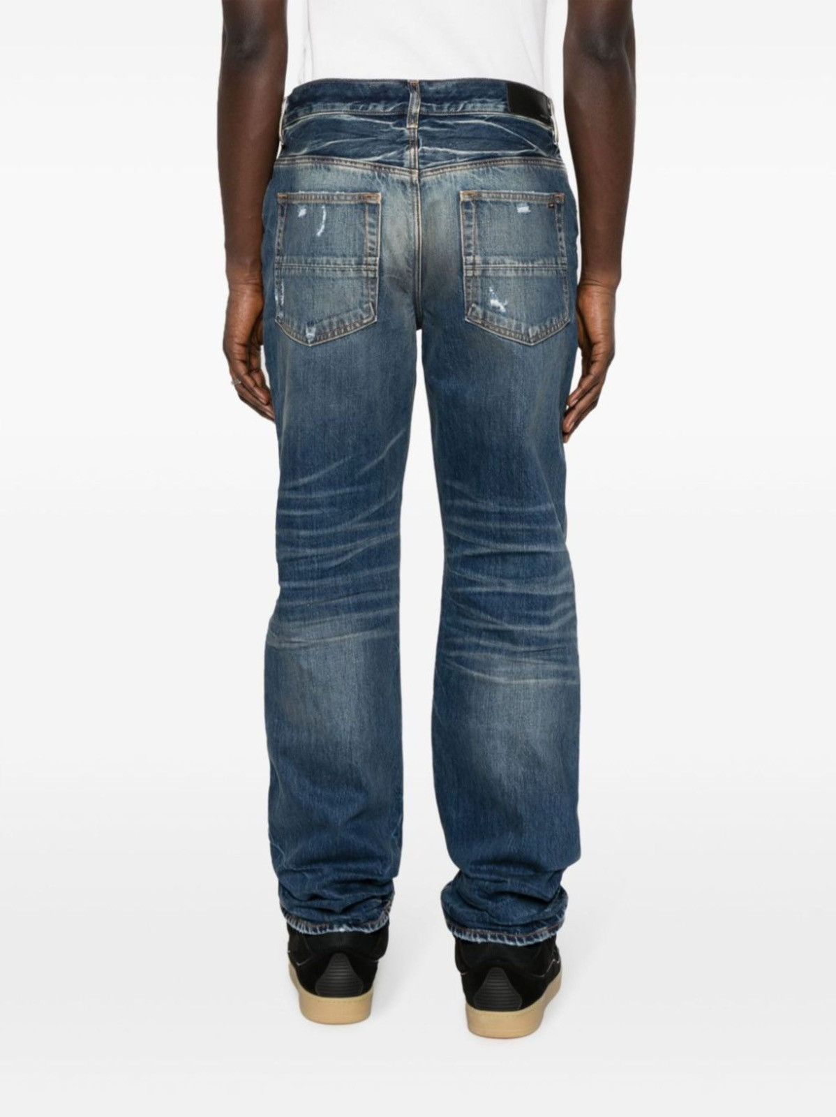 Amiri AMIRI Fractured Straight Jean Size US 34 / EU 50 - 12 Thumbnail