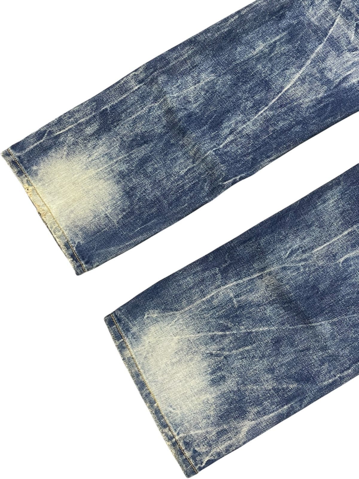 If Six Was Nine × LOWBOX × Le Grande Bleu (L.G.B.) Red Papper Japan Feather Wings Embellish Shatter Glass Jeans Size US 30 / EU 46 - 15 Thumbnail