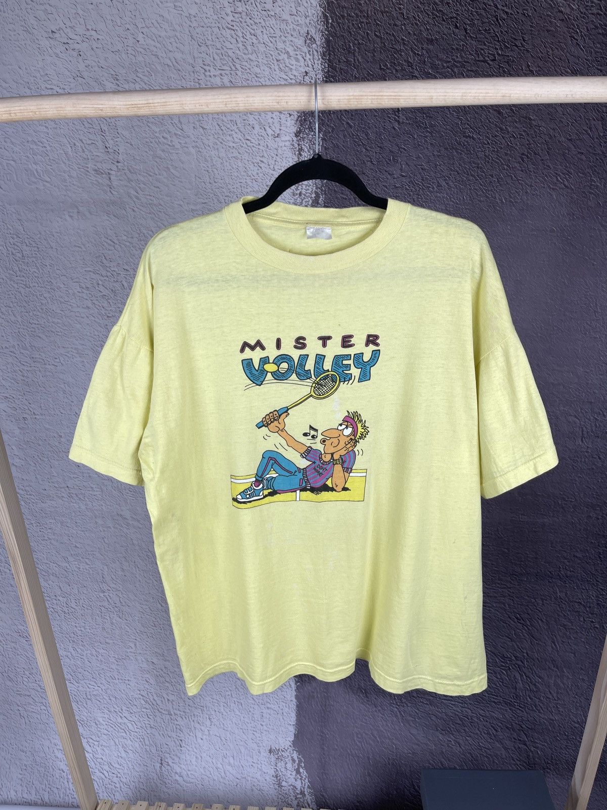 Band Tees Mister Volley vintage Don’t worry tennis big logo tee Size US L / EU 52-54 / 3 - 2 Thumbnail