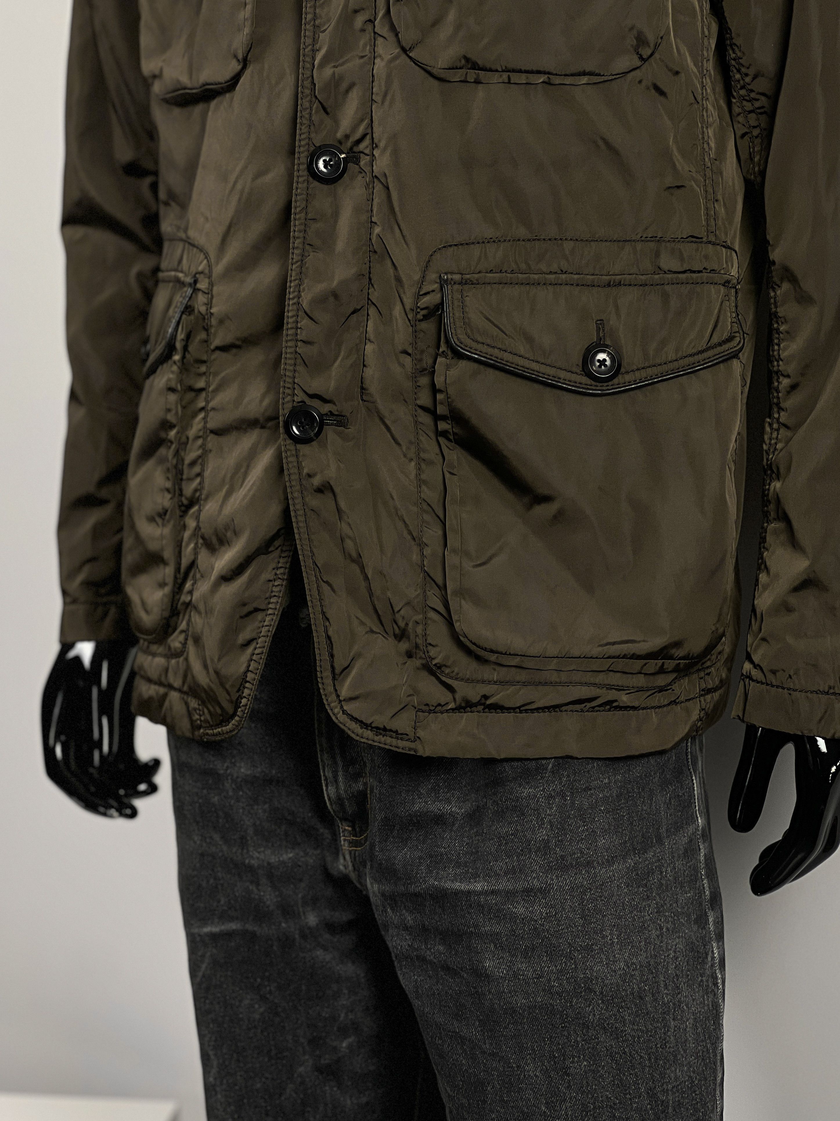 Armani Collezioni Armani Collezion Men`s Light Nylon Jacket Size US M / EU 48-50 / 2 - 11 Thumbnail