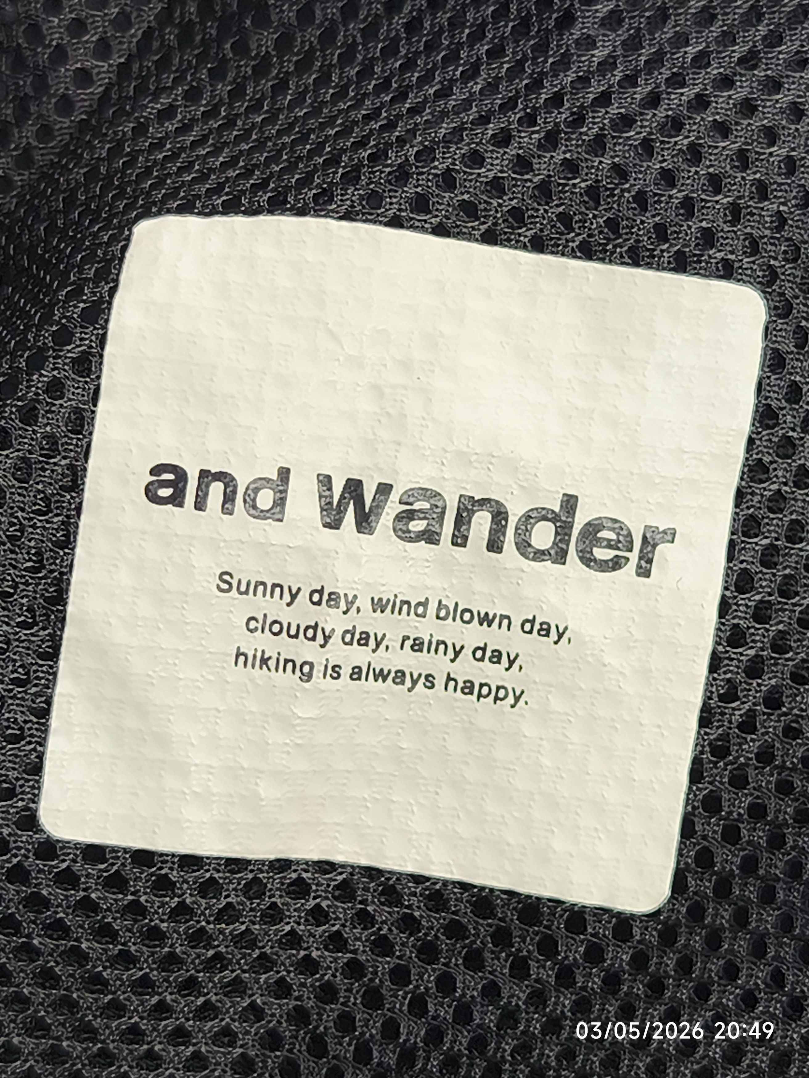 And Wander And wander oversized cargo pants Size US 33 - 9 Thumbnail