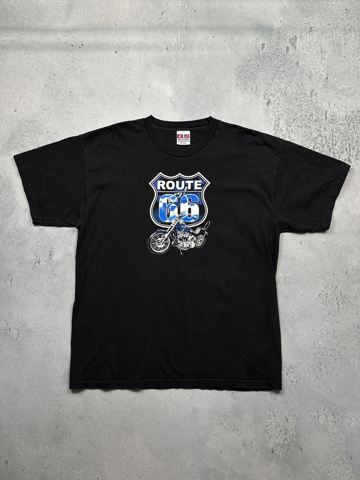 Other Vintage Y2K Route 66 Moto Bike Tee Rare Print Made in USA Size US XL / EU 56 / 4 - 1 Thumbnail