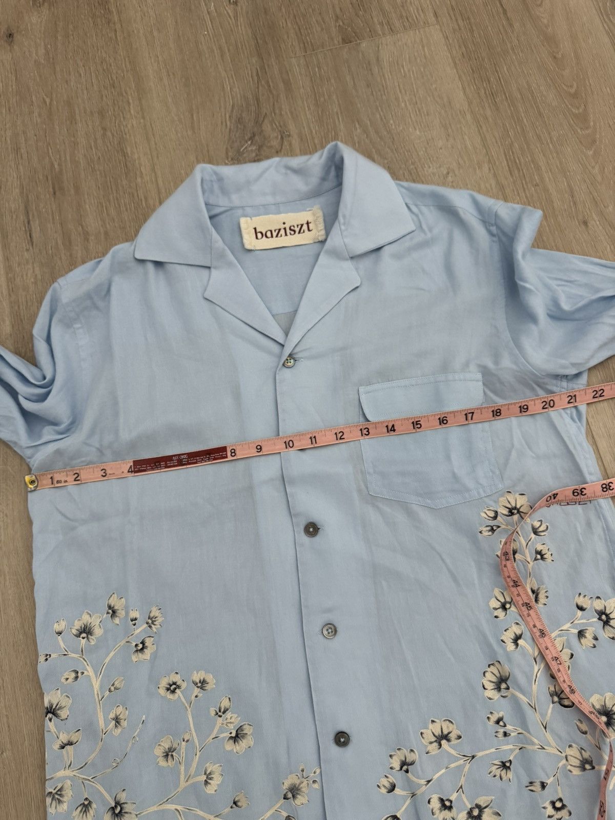 Bode Baziszt Azolee Floral Camp Collar Shirt Size US S / EU 44-46 / 1 - 9 Thumbnail