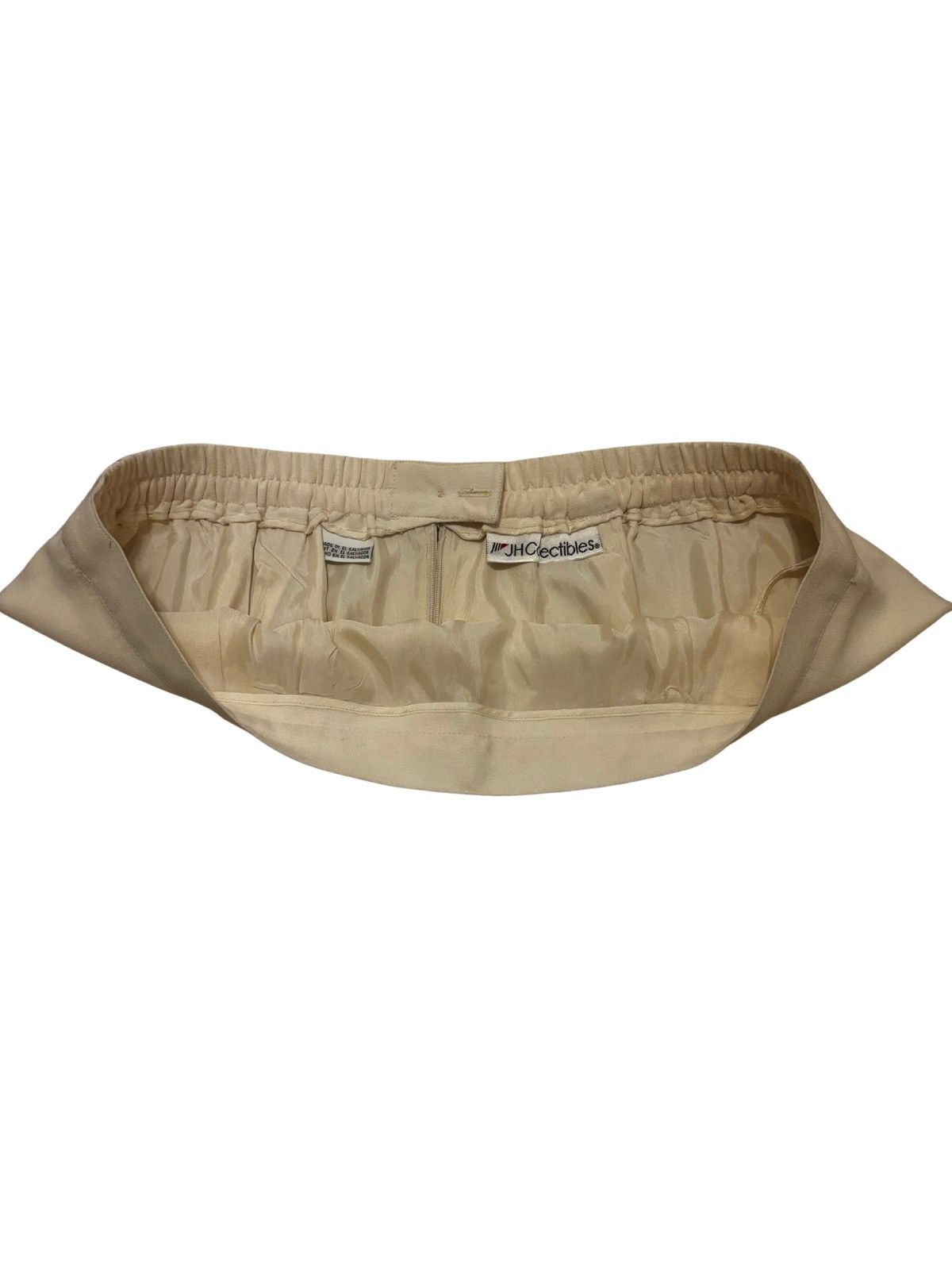 JH Collectibles Cream Skirt.ws1222 Size 38" / US 16 / IT 52 - 6 Thumbnail