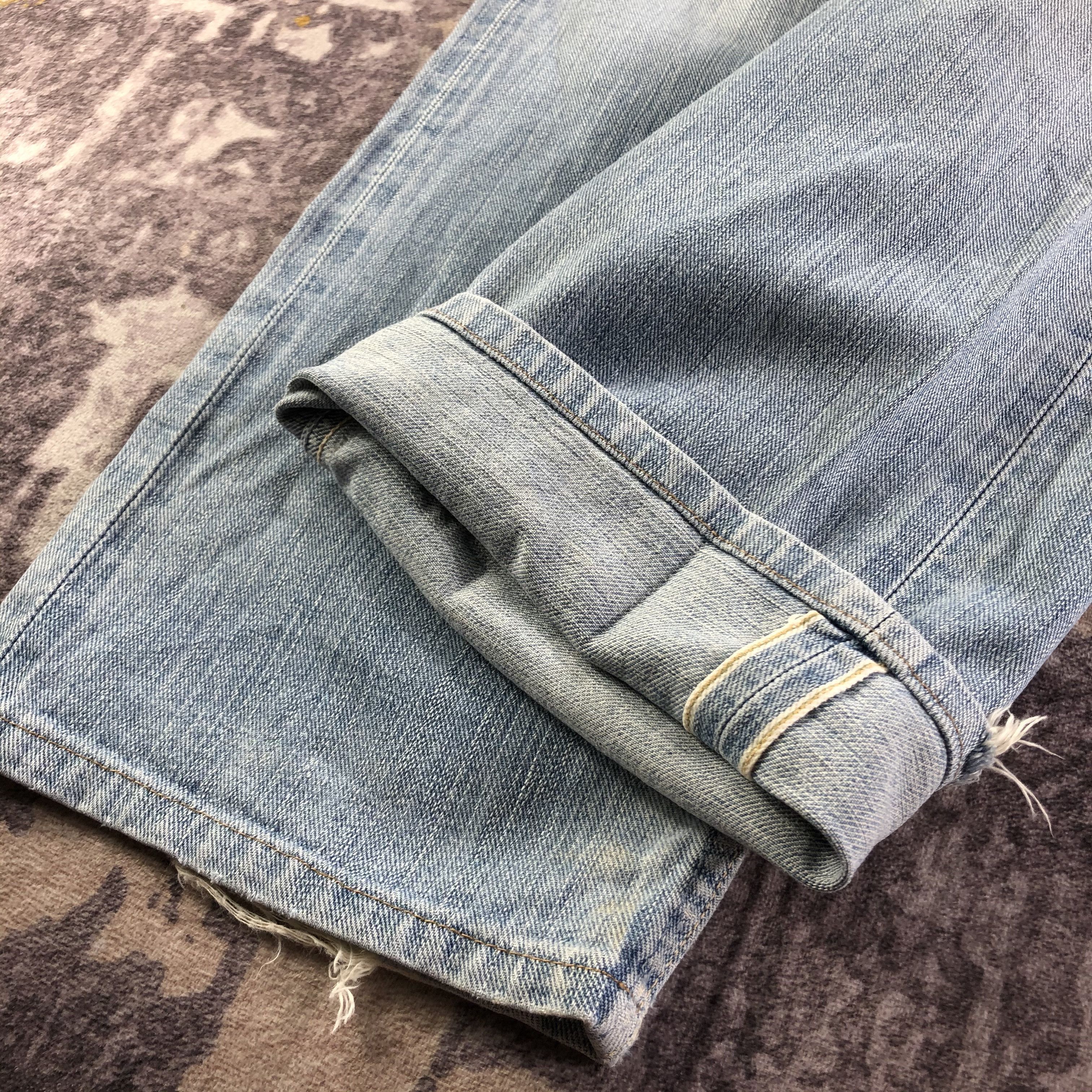 Vintage Vintage Light Wash Wrangler Redline Jeans-JM3664 Size US 30 / EU 46 - 7 Thumbnail