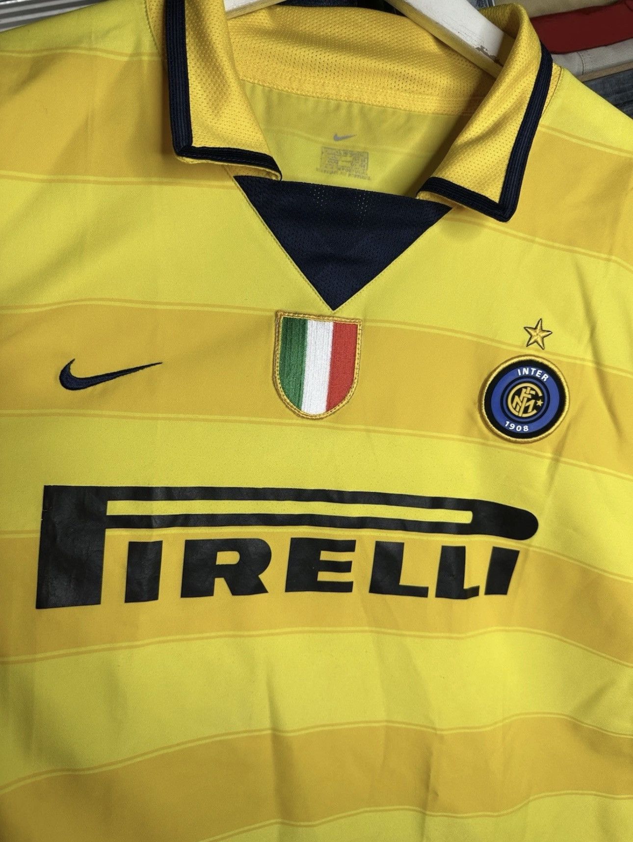 Nike NIKE INTER MILAN 2004 AWAY Football Shirt JERSEY Size US XXL / EU 58 / 5 - 3 Thumbnail