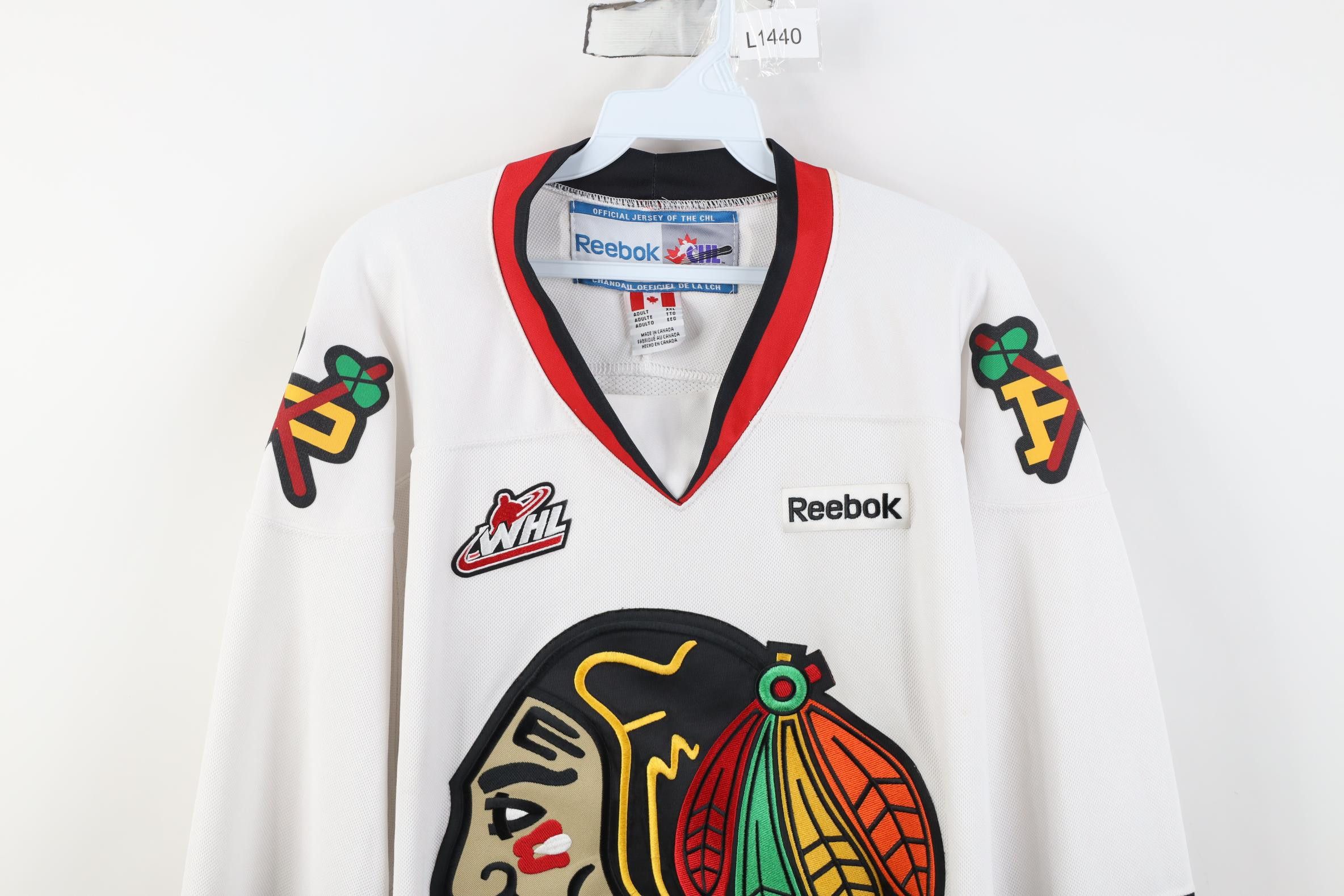 Reebok Vintage Reebok WHL CHL Portland Winterhawks Hockey Jersey Size US XXL / EU 58 / 5 - 2 Thumbnail