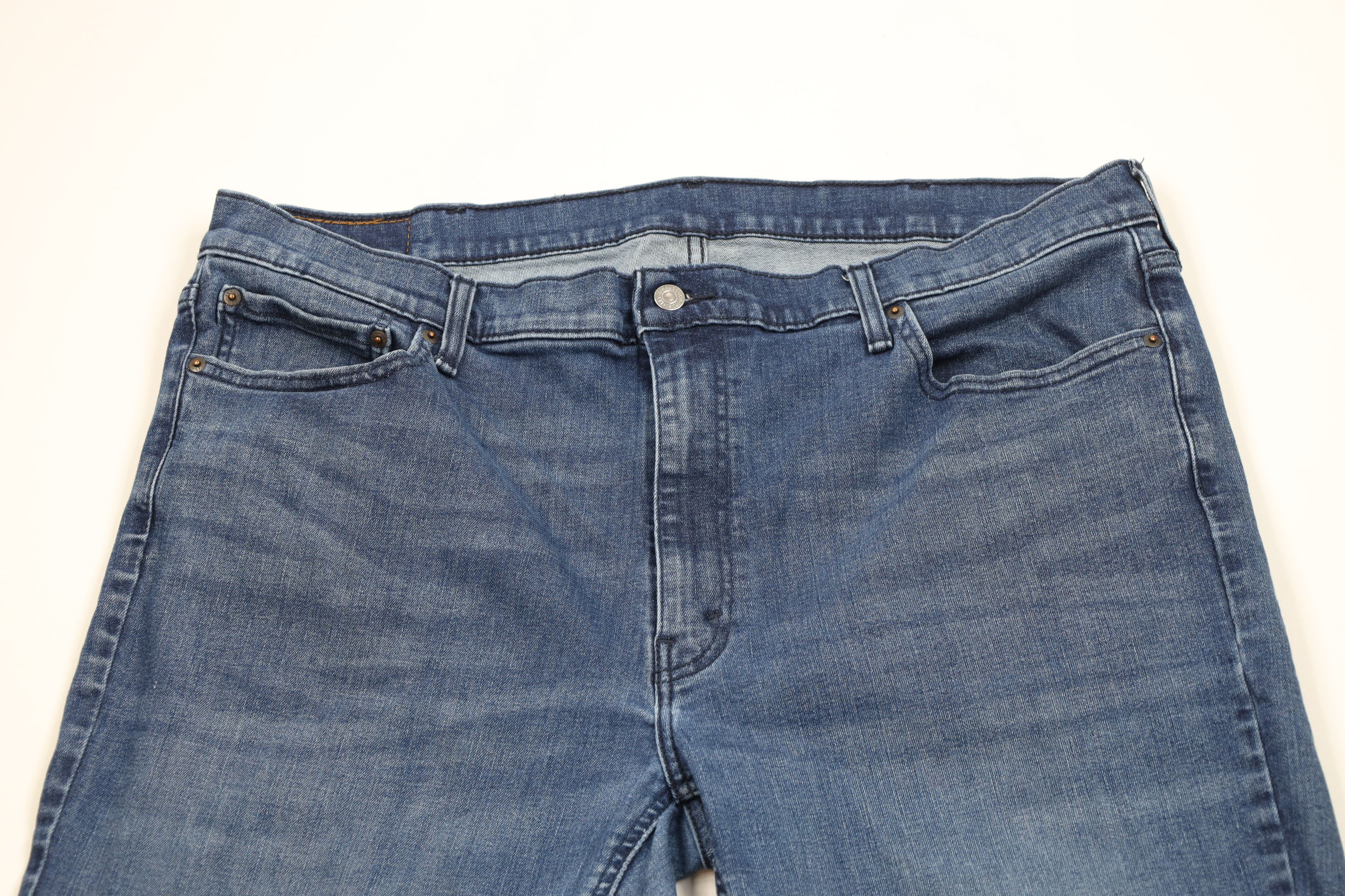 Levi's Vintage Y2K Levis 541 Stretch Athletic Fit Denim Jeans Blue Size US 42 / EU 58 - 2 Thumbnail