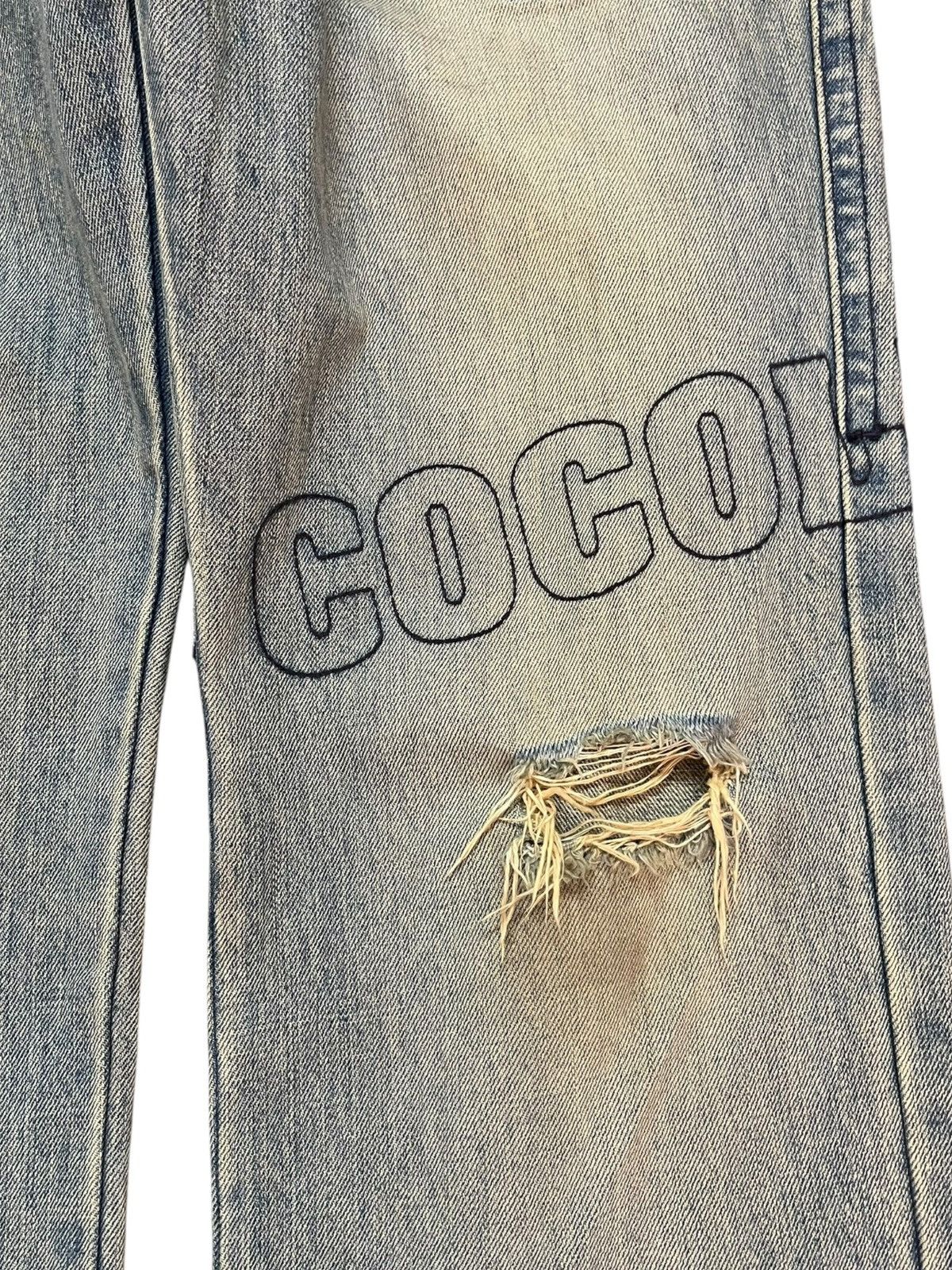 Hysteric Glamour Vintage Cocolulu Faded Mudwash Distressed Denim Size US 31 - 4 Thumbnail