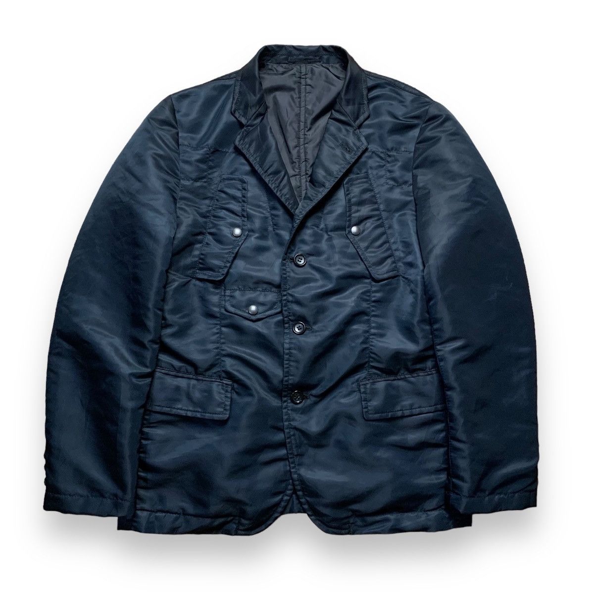 Comme des Garcons Homme Comme des garcons homme multi pocket nylon blazer Size US S / EU 44-46 / 1 - 1 Thumbnail