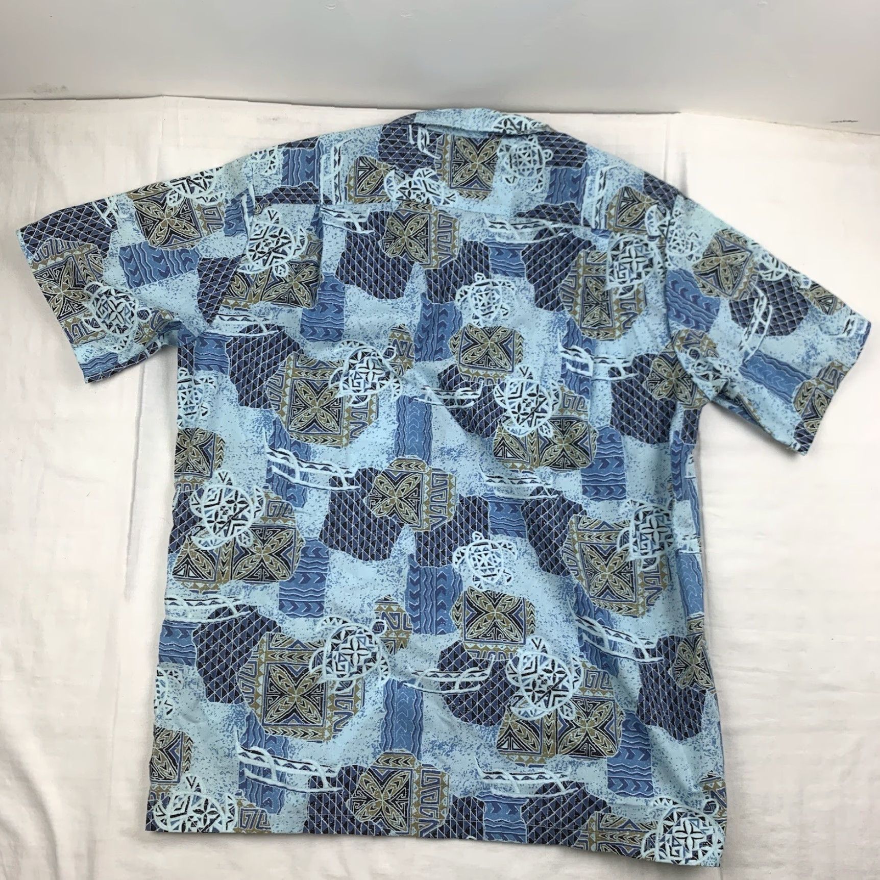 Tommy Hilfiger VINTAGE Tommy Hilfiger Hawaiian Button Up Shirt Adult XL Blue Tropical Fashion Floral Short Sleeve Button-Up 90s Mens Size US XL / EU 56 / 4 - 8 Thumbnail