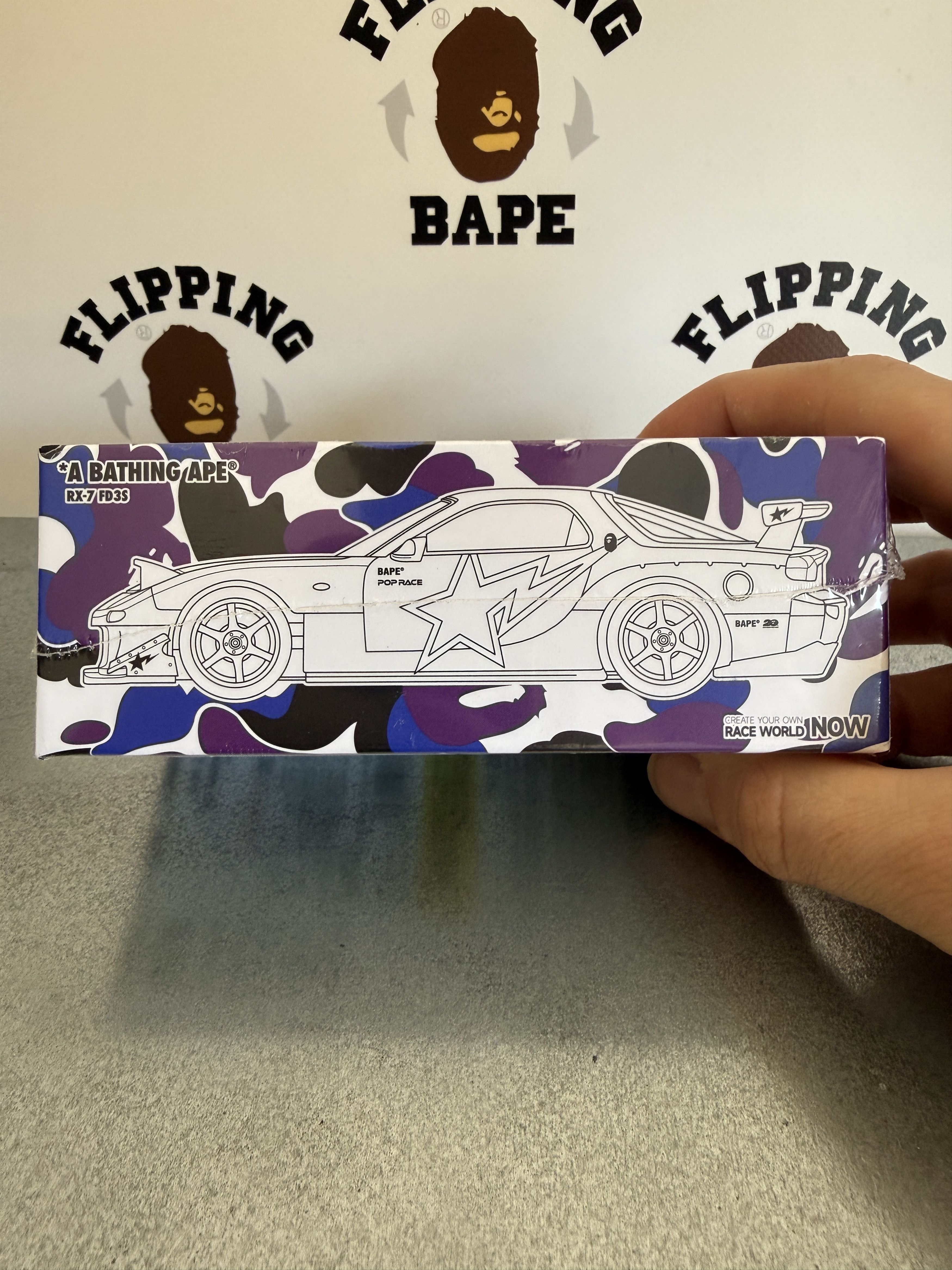 Bape BAPE STORE HONGKONG 20th ANNIVERSARY 1/64 MAZDA CAR Size ONE SIZE - 8 Thumbnail