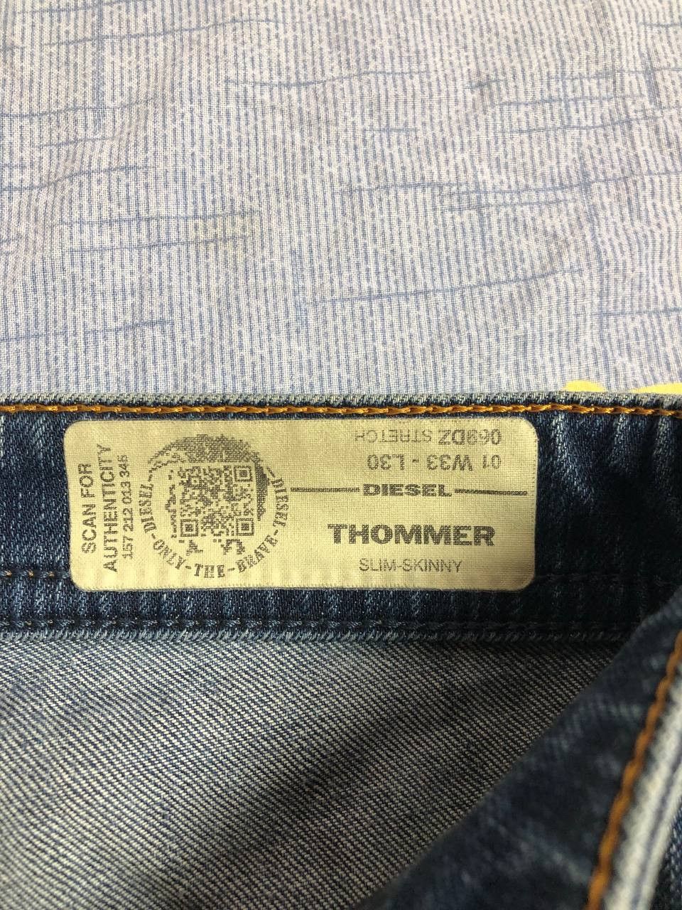 Diesel Diesel Denim Jeans Size US 33 - 10 Thumbnail