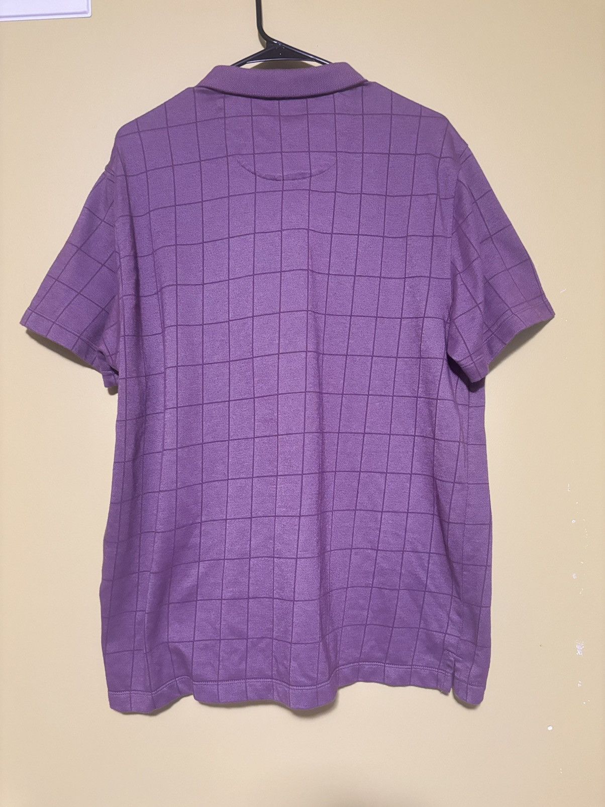 Van Heusen Van Heusen Polo Shirt Large XL Men's Short Sleeve Purple Size US XL / EU 56 / 4 - 2 Thumbnail