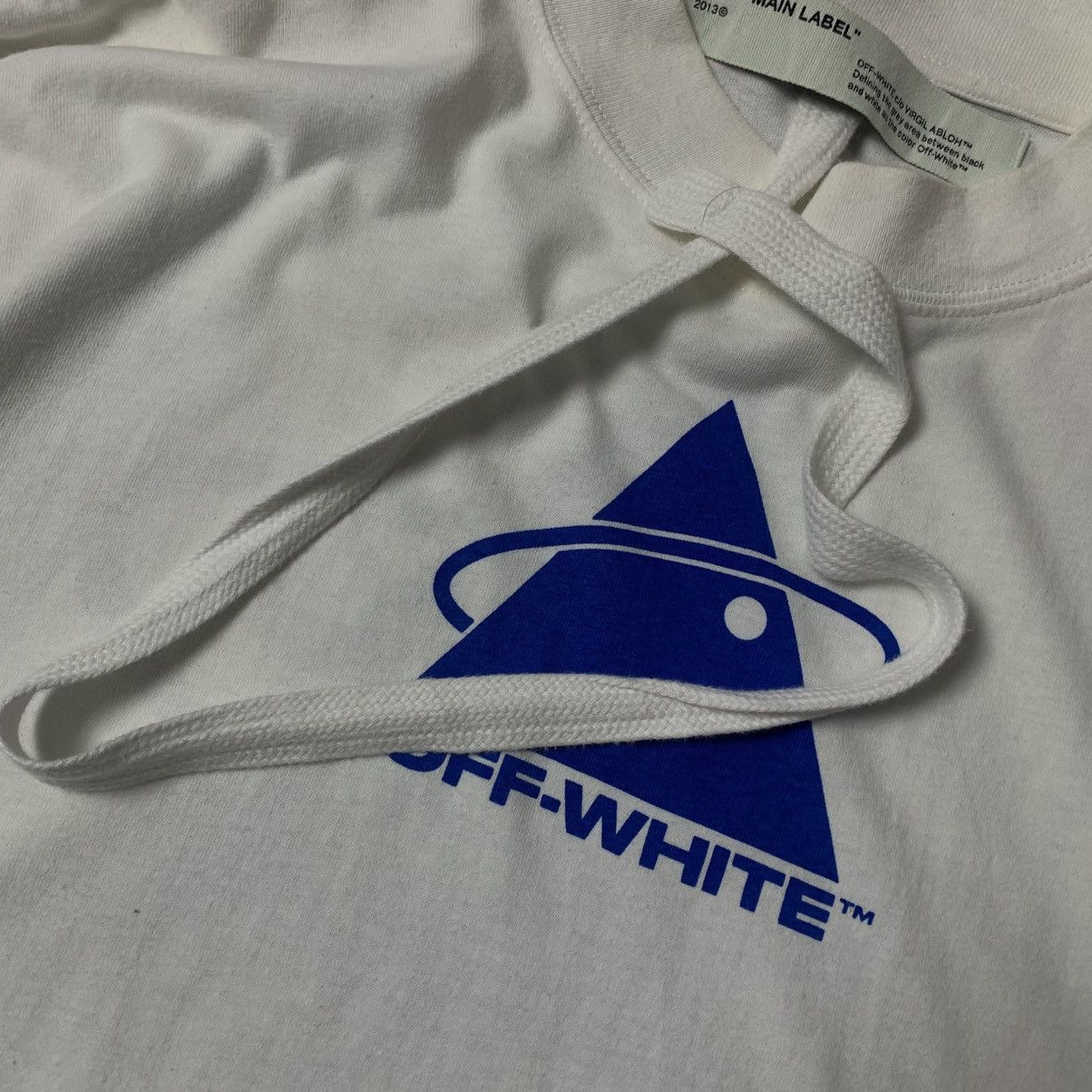 Off-White Off-White Triangle Planet Turtle Nect T-Shirt Size US M / EU 48-50 / 2 - 6 Thumbnail