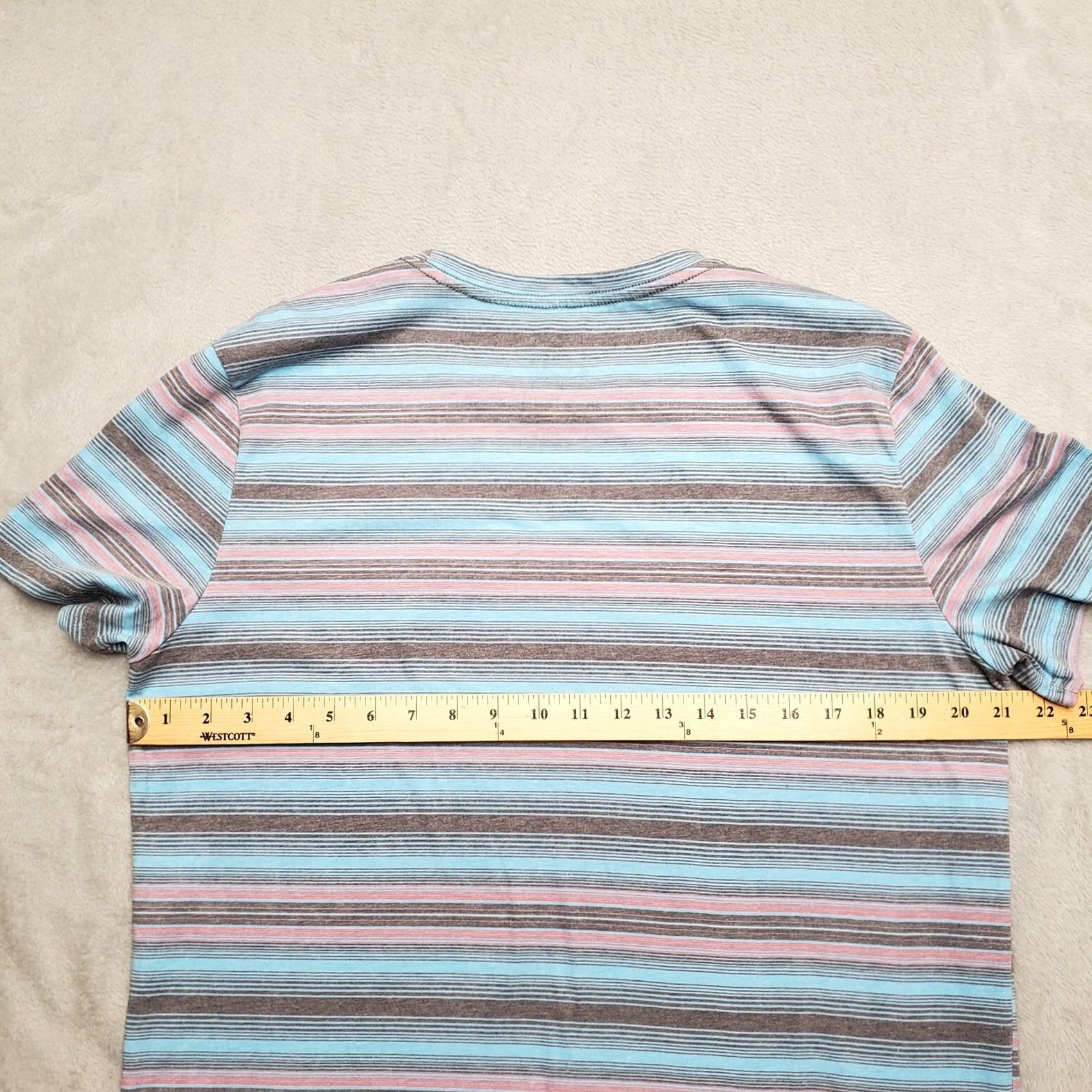Denime Dale Brisby Shirt Mens L Blue Striped Rock&Roll Denim Rodeo Cowboy Western Size US L / EU 52-54 / 3 - 6 Thumbnail