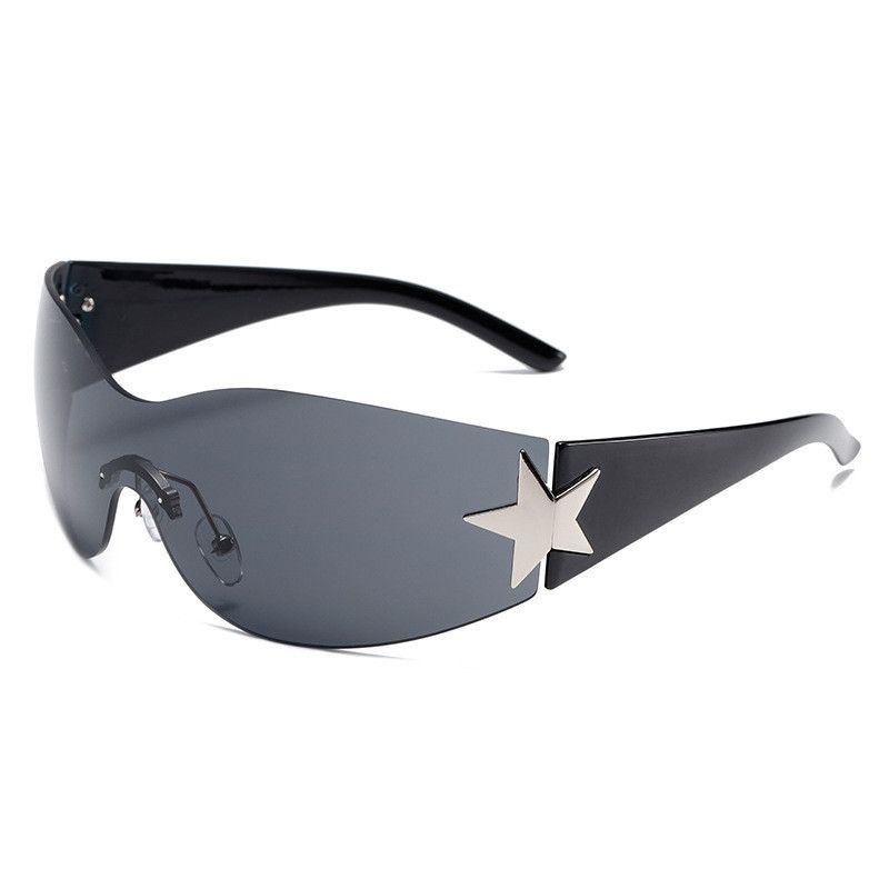 VIBE New Design Street ins style custom avant-garde sunglasses Size ONE SIZE - 2 Thumbnail