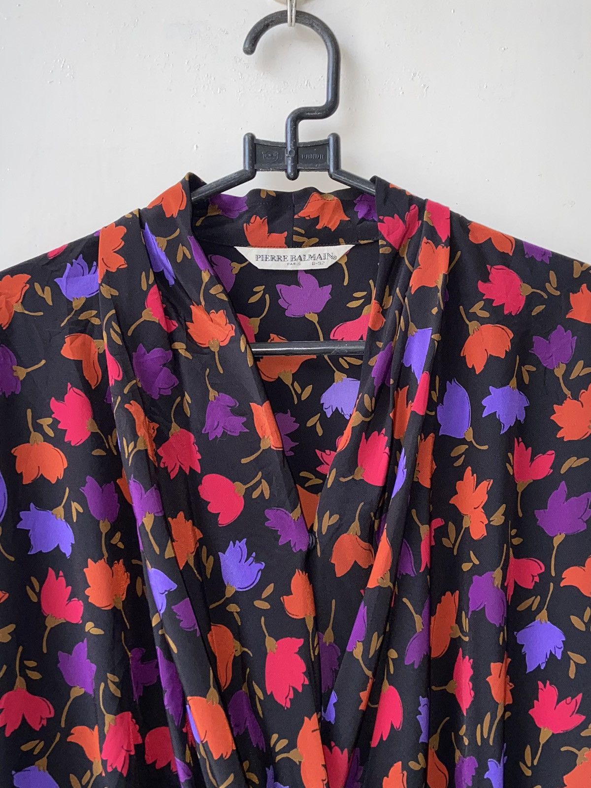 Pierre Balmain PIERRE BALMAIN Flower Motive Blouse Size M / US 6-8 / IT 42-44 - 3 Thumbnail