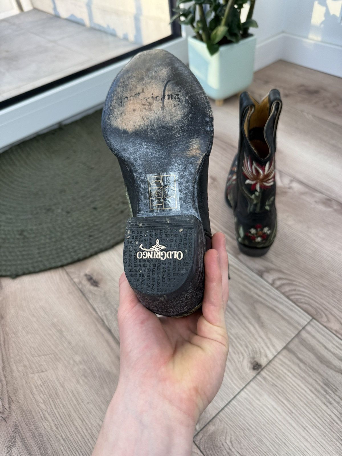 Cowboy Equipment × Mexicana × Vintage Grinders Mexican Leather Cowboy Boots Size US 5 / EU 37 - 9 Thumbnail