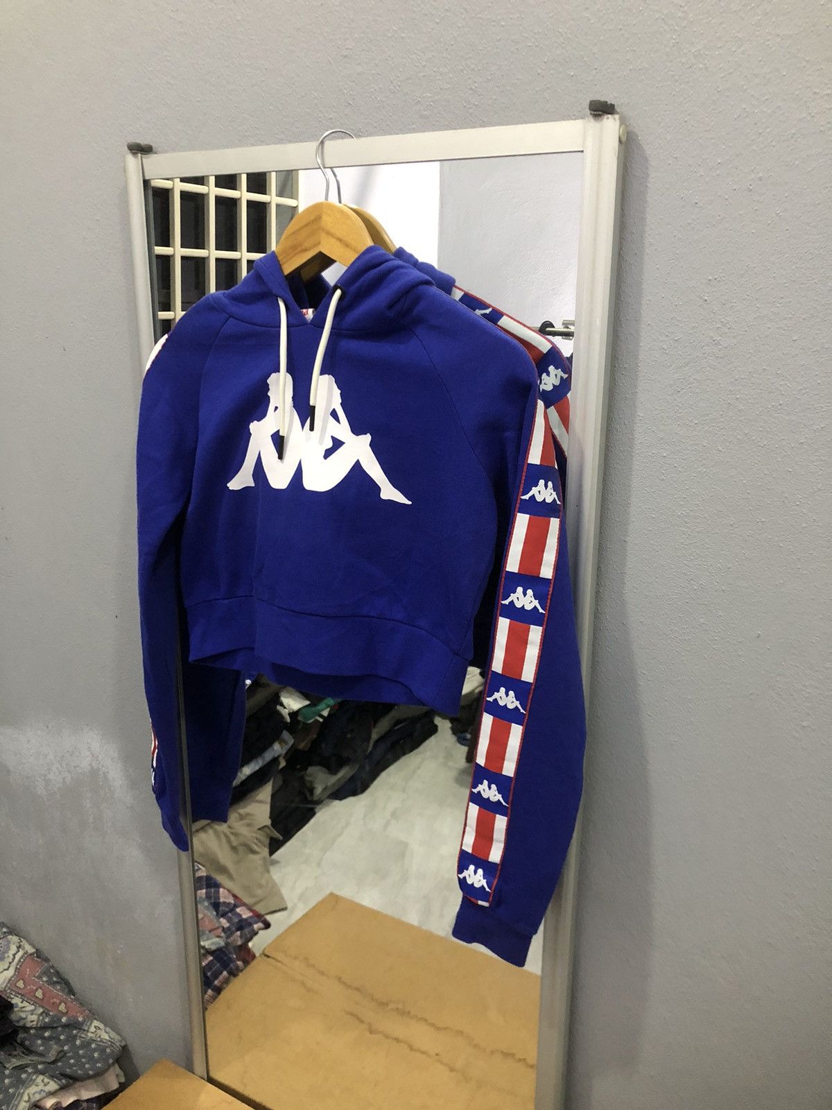 Kappa Fall/Winter 2019 Kappa LA Berry Cropped Hoodie Size XS / US 0-2 / IT 36-38 - 2 Thumbnail