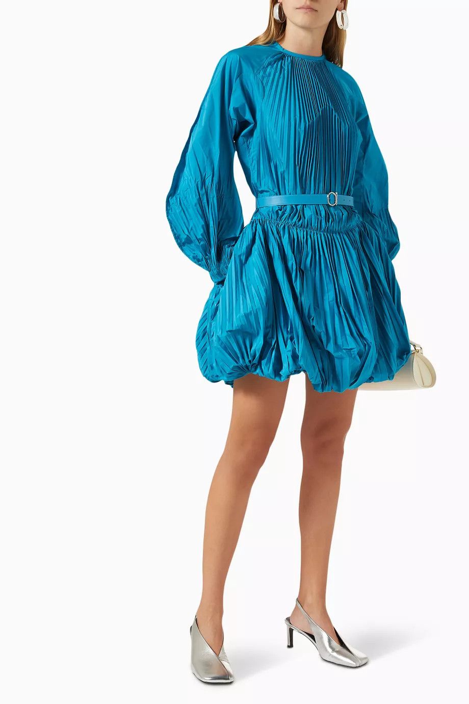 Jil Sander o1loc1c1124 Dress in Blue Size XL / US 12-14 / IT 48-50 - 2 Thumbnail