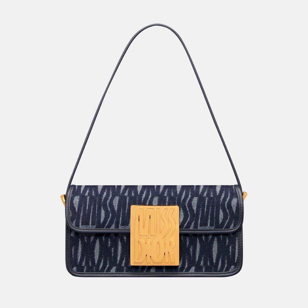 Dior o1bcso1str0226 Size:OS/Miss Dior Flap Bag in Blue Size ONE SIZE - 2 Thumbnail