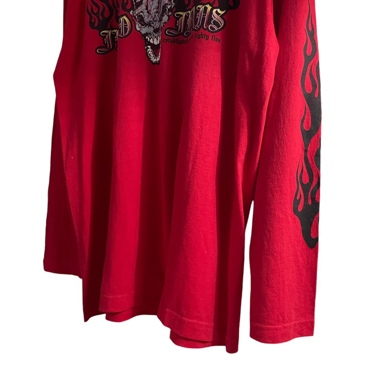 JNCO 💥 FOR SALE💥 Deadstock Y2k Jnco Jeans Flamehead Longsleeve Size US L / EU 52-54 / 3 - 11 Thumbnail
