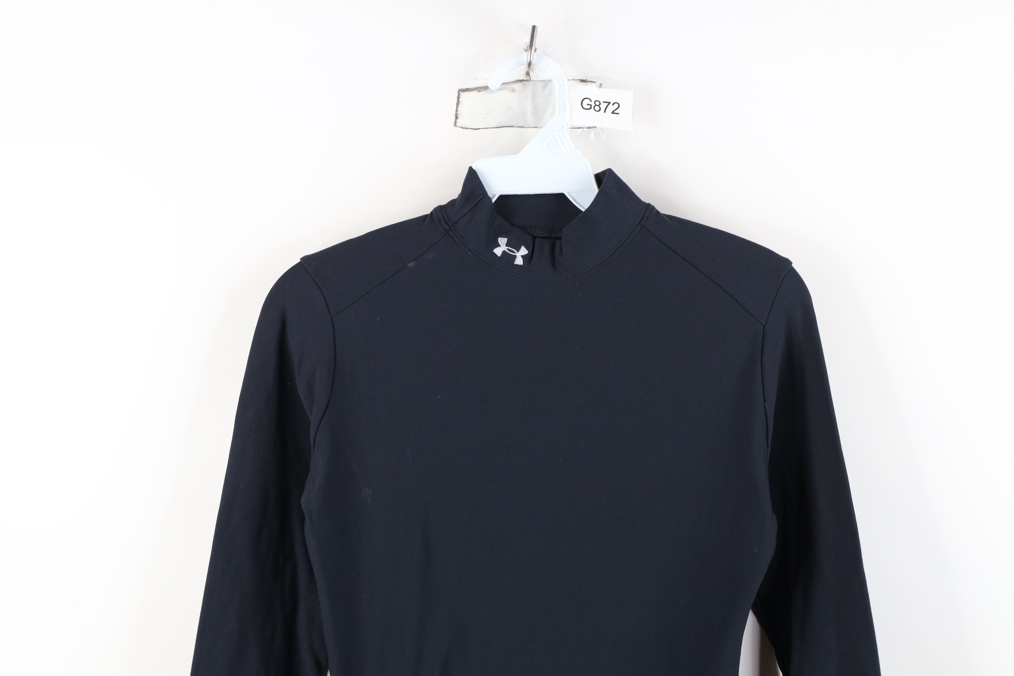 Under Armour Under Armour Training Mock Neck Compression T-Shirt Black Size M / US 6-8 / IT 42-44 - 2 Thumbnail