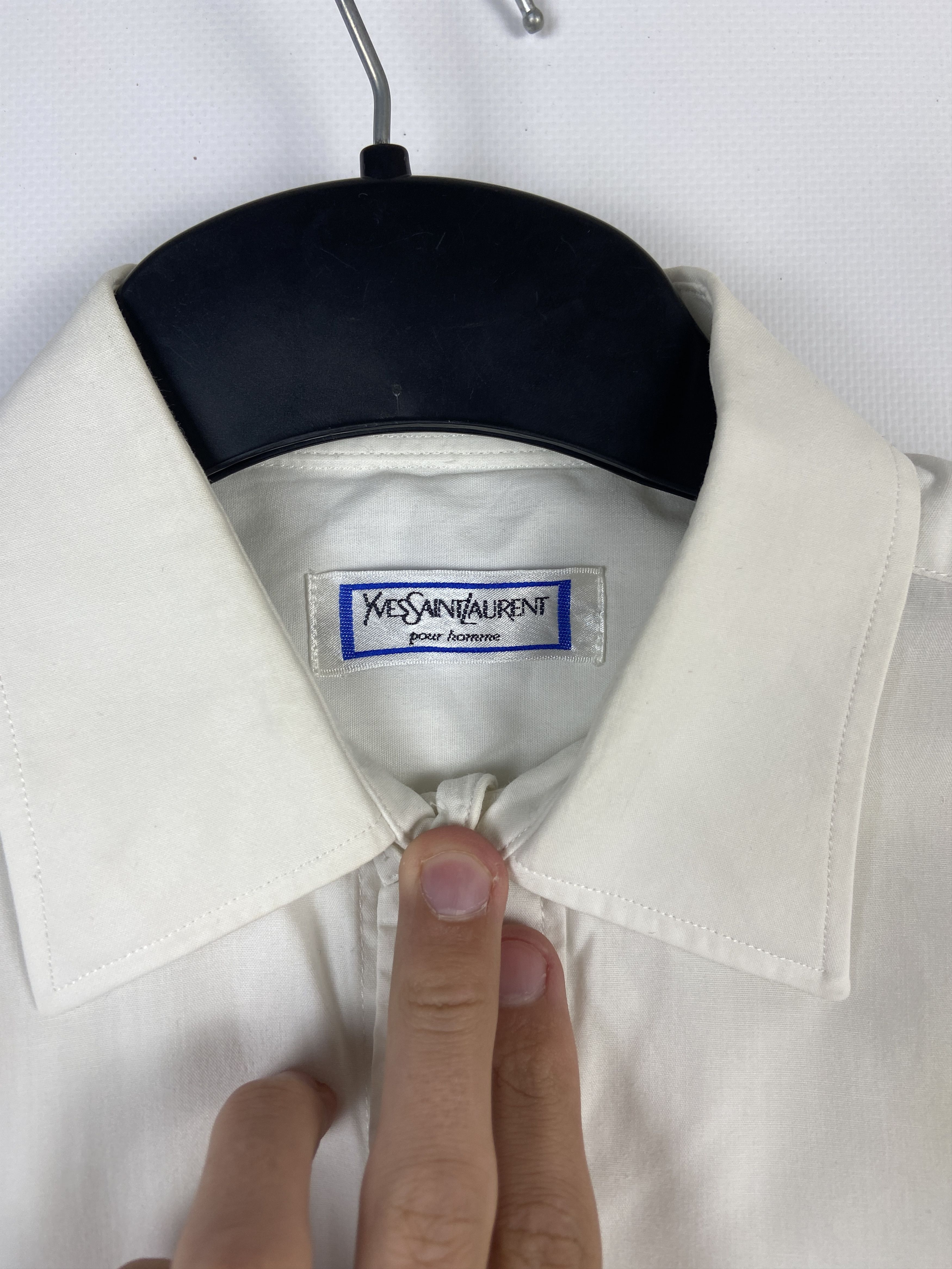 Vintage YSL YvesSaintLaurent Vintage Men’s Shirt Button Ups Size US M / EU 48-50 / 2 - 4 Thumbnail