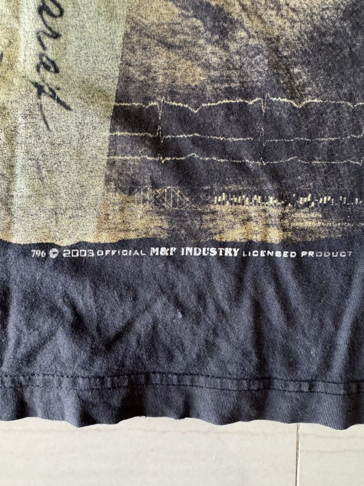 Band Tees × Vintage 2003 Rammstein World Tour 2001/2002 Mutter 00s Vintage Shirt Size US L / EU 52-54 / 3 - 8 Thumbnail
