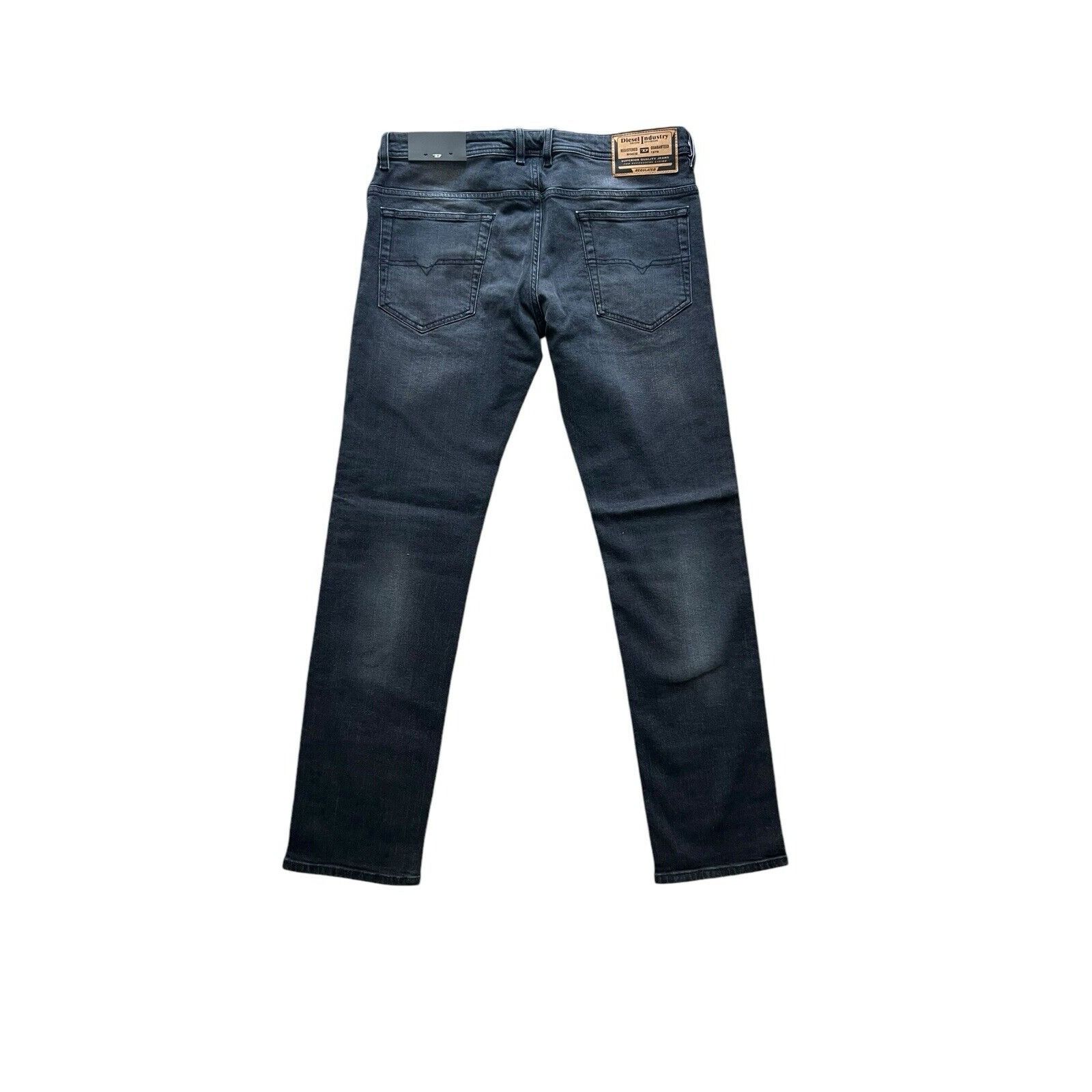 Diesel Diesel Mens Safado Straight Fit Jeans RM063 Black Size 34/32 Size US 34 / EU 50 - 4 Thumbnail