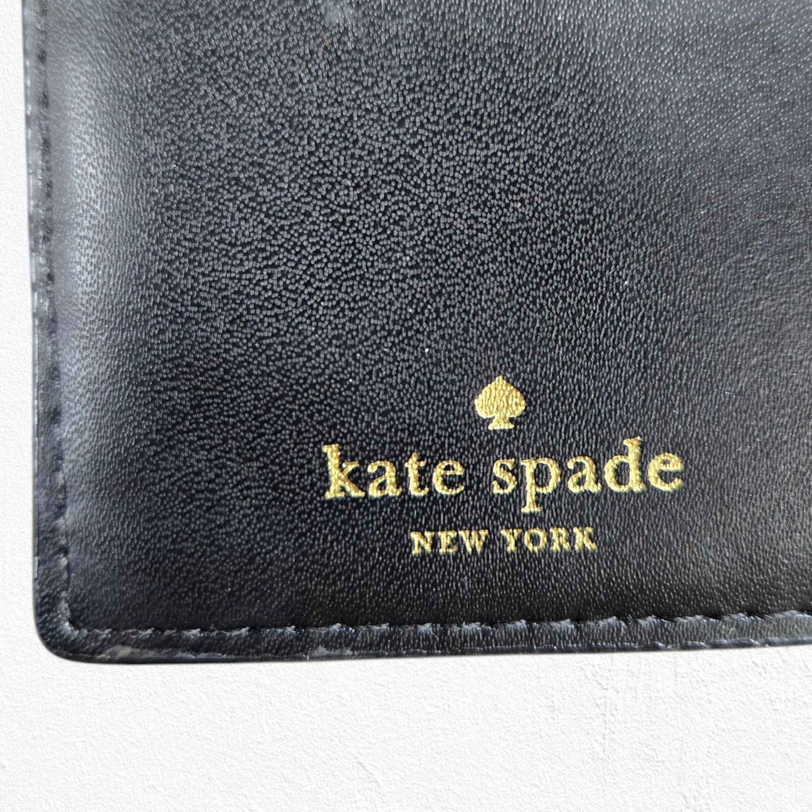 Kate Spade Kate Spade Wellesley Stacy Black Pebbled Leather Wallet Size ONE SIZE - 6 Thumbnail