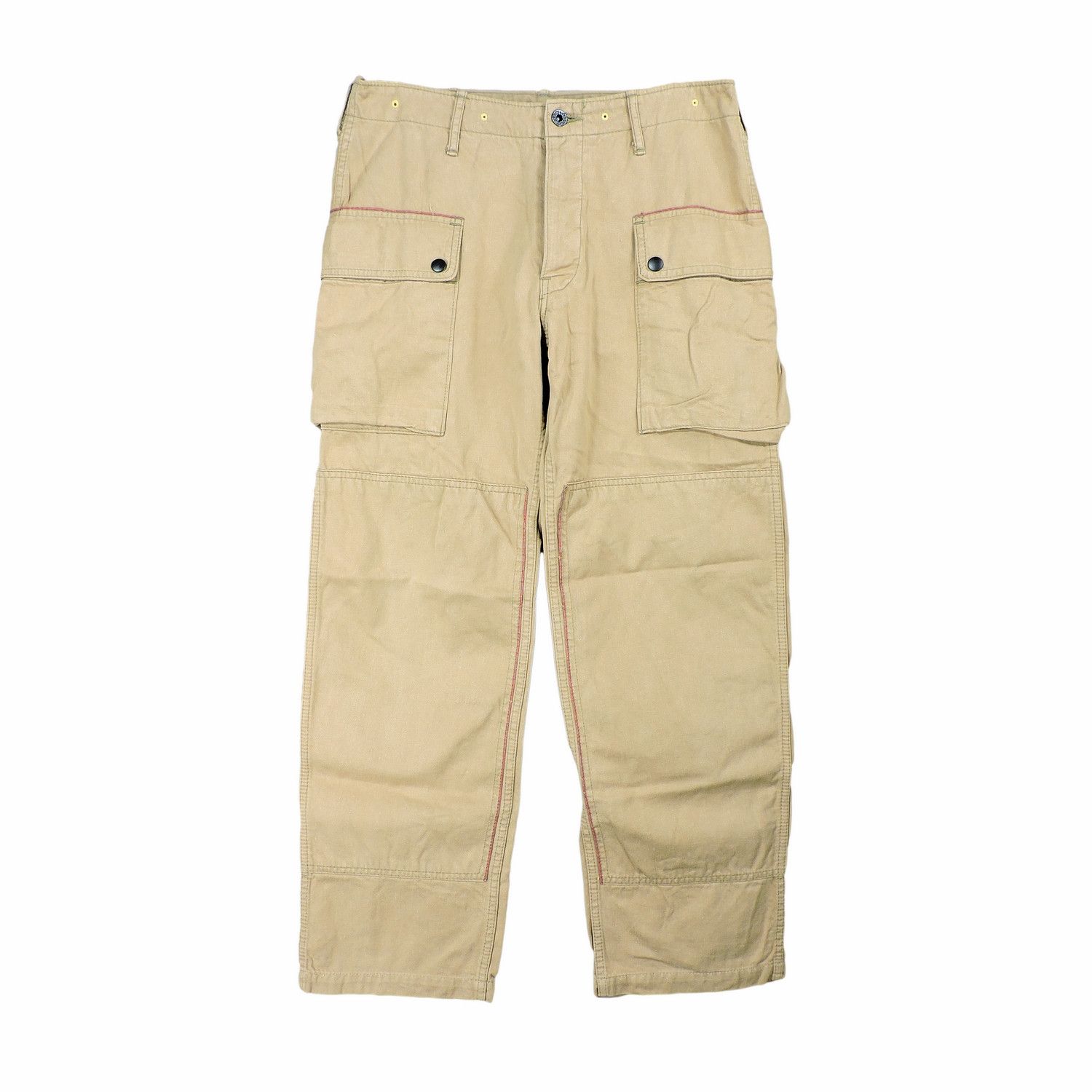 Samurai Jeans SAMURAI JAPAN MONKEY CARGO LONG PANTS Size US 30 / EU 46 - 2 Thumbnail
