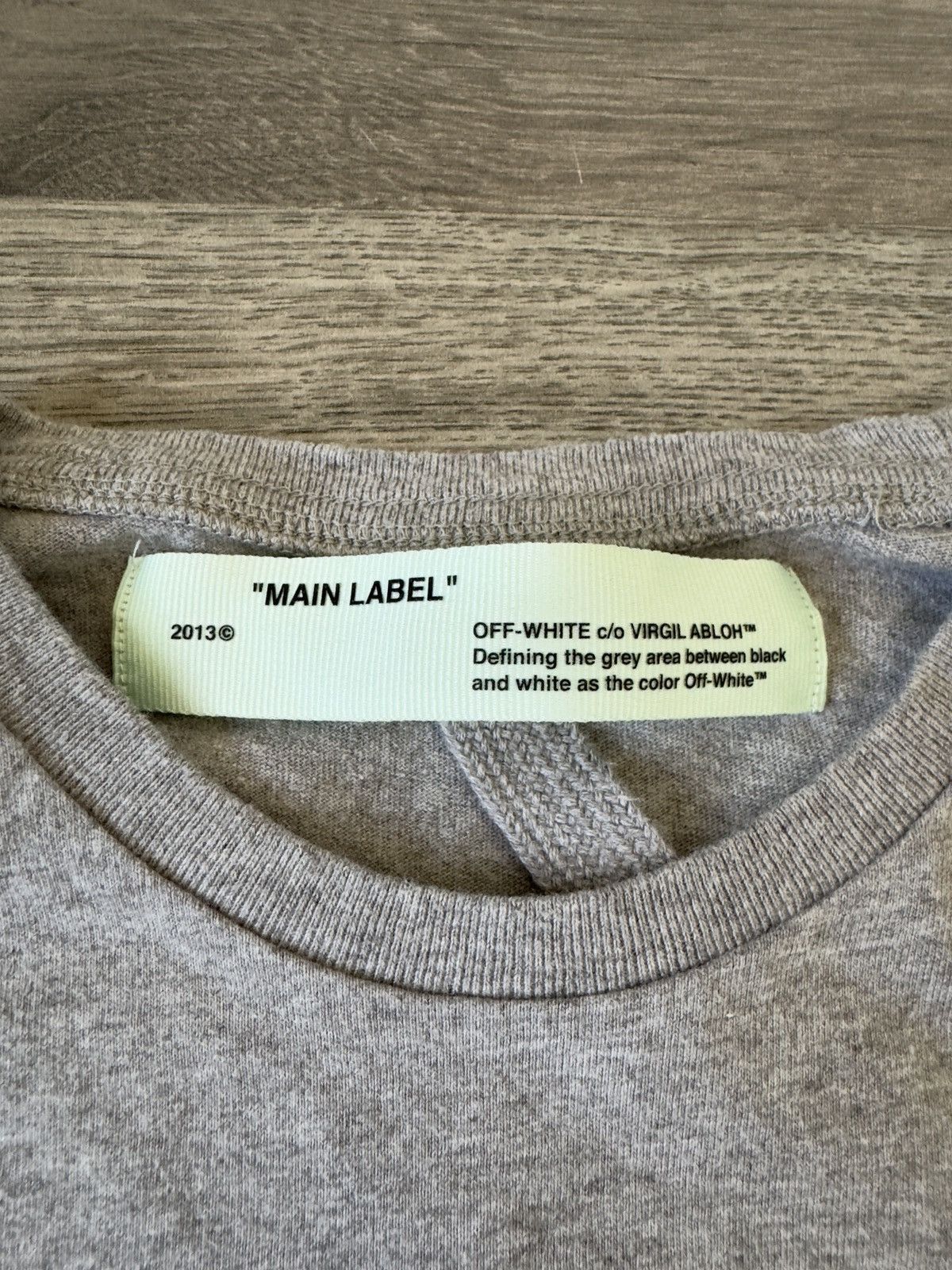 Off-White OFF-WHITE Long Sleeved Tee Size US S / EU 44-46 / 1 - 6 Thumbnail