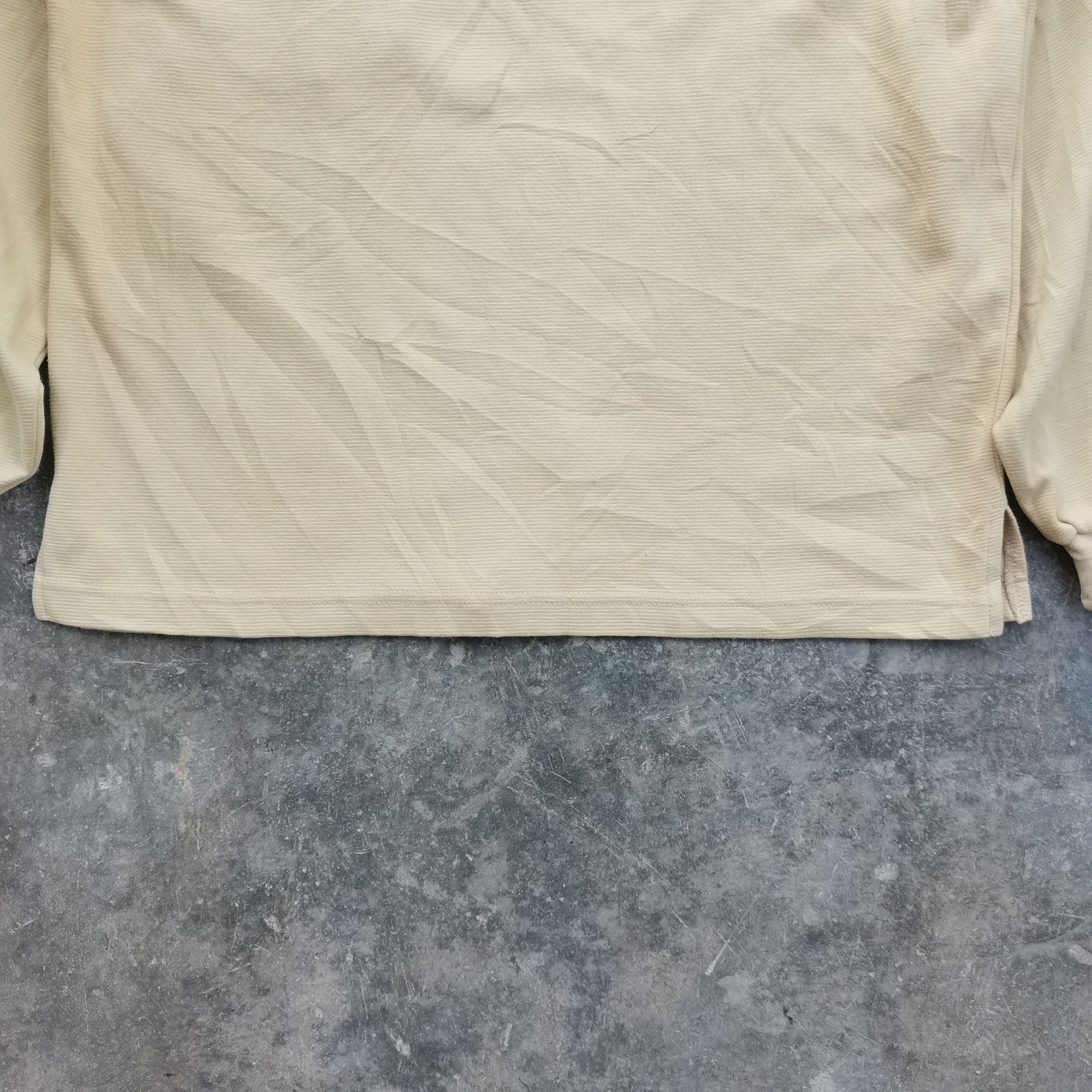 Kansai Yamamoto × Vintage Vintage SISSY By KANSAI YAMAMOTO Half Zipper Longsleeve Tee Size US M / EU 48-50 / 2 - 8 Thumbnail