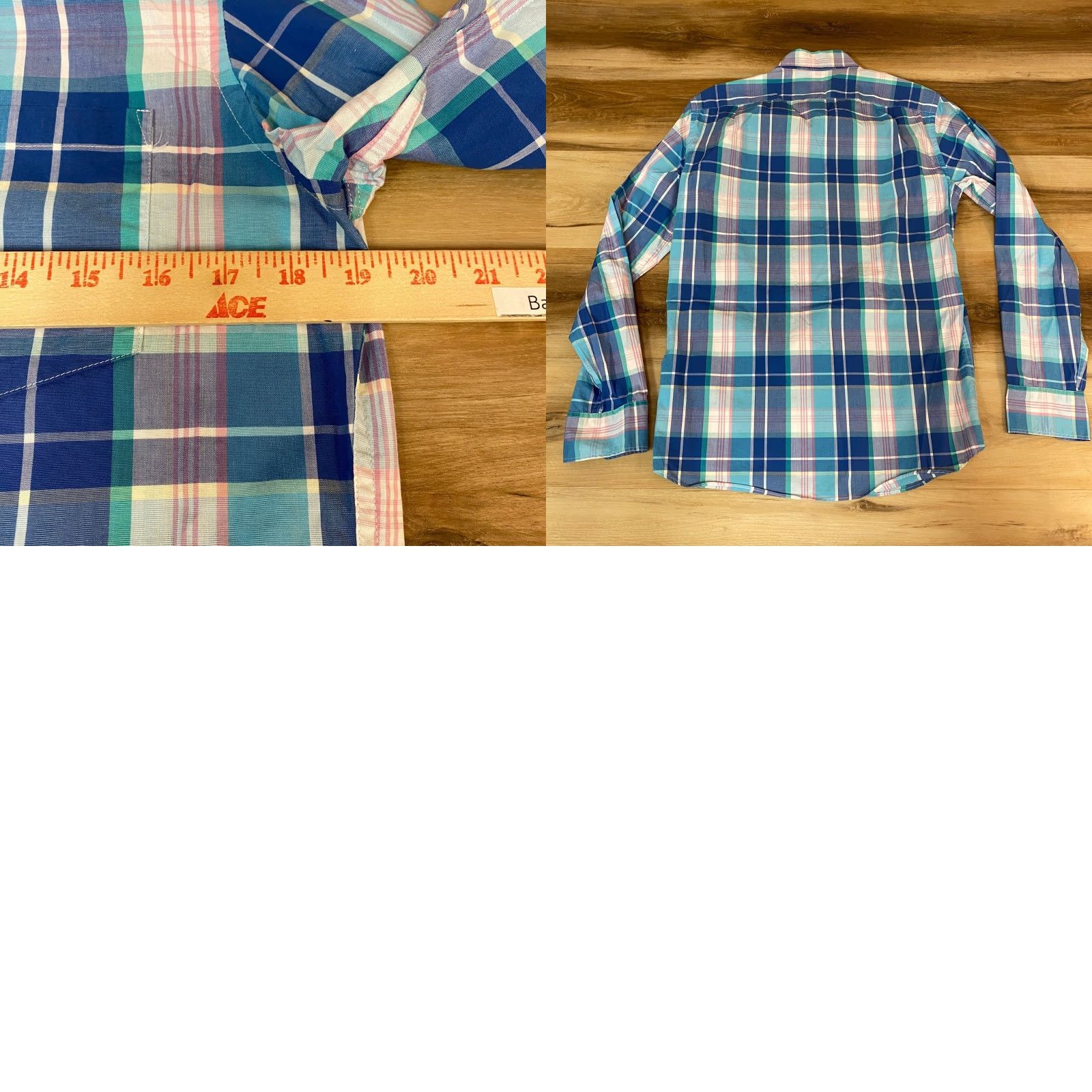 J.Crew J Crew Shirt Mens Small Slim Fit Plaid Button Down Long Sleeve Flex Washed Size US S / EU 44-46 / 1 - 8 Thumbnail
