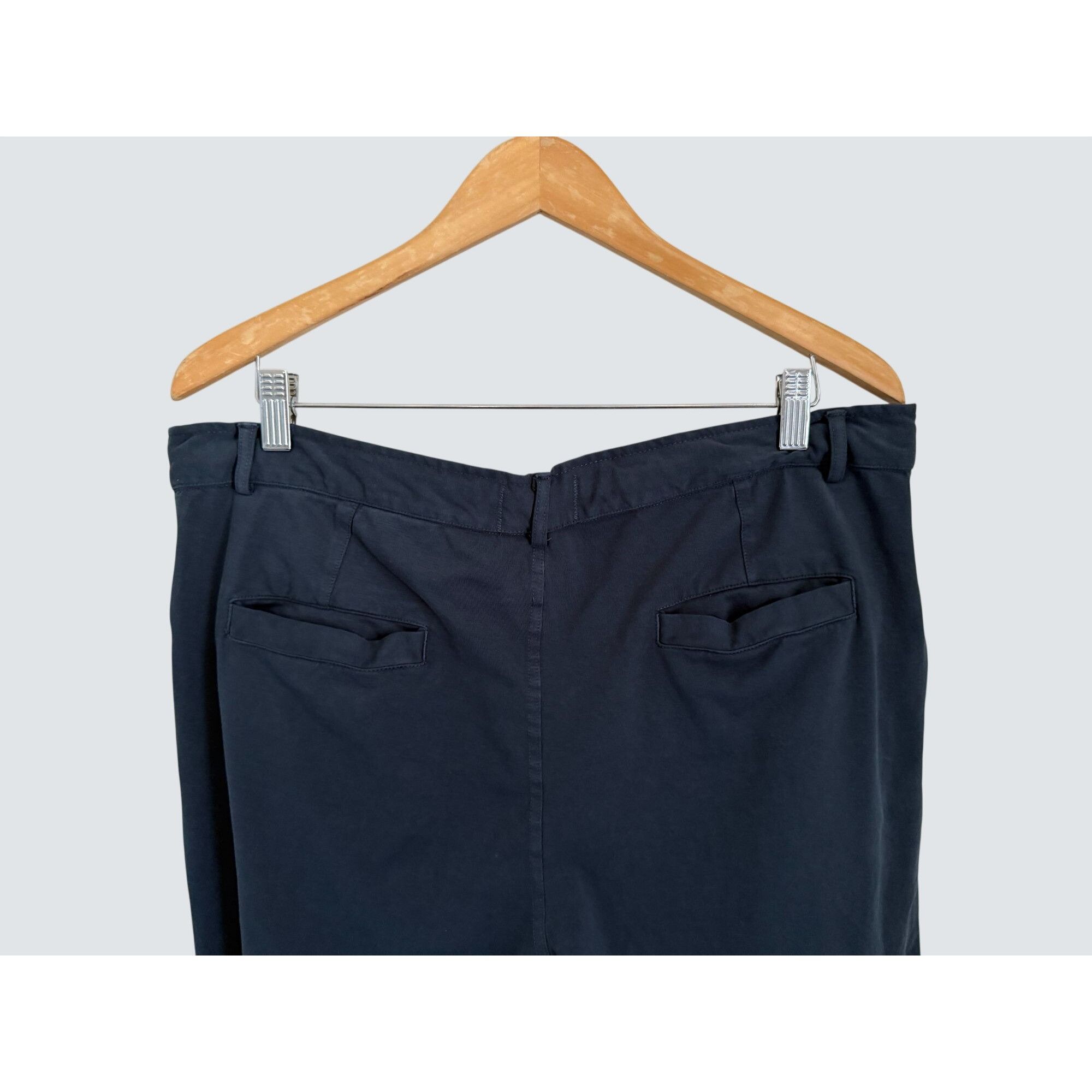 Other M. Singer Mens Navy Chino Pants XL - Classic Fit Cotton Blen Size US 36 / EU 52 - 5 Thumbnail