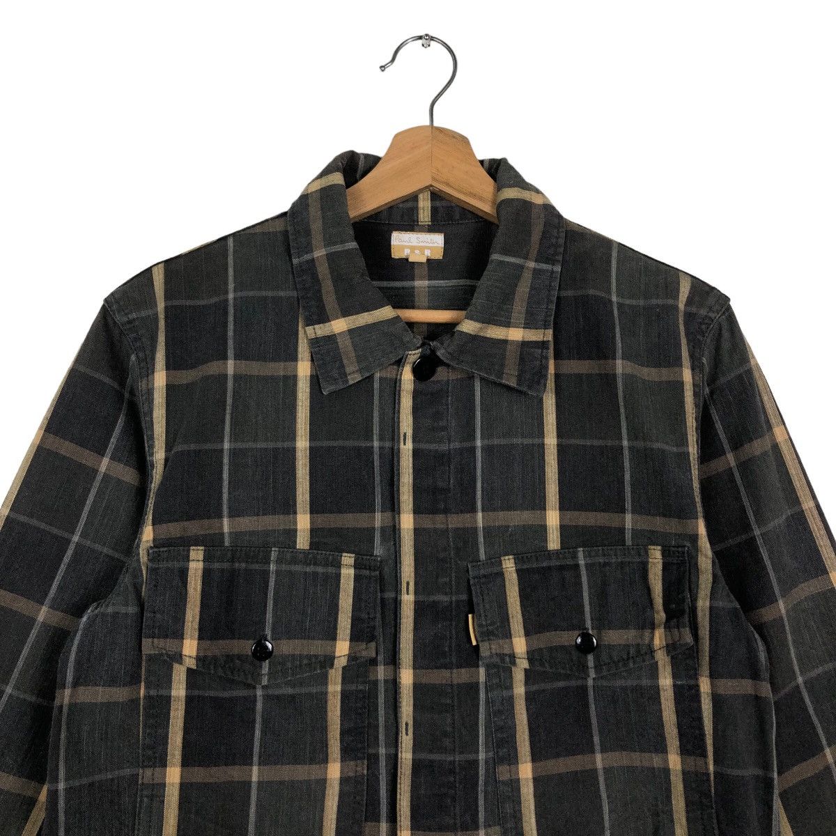 Japanese Brand 🔥Vintage Chore Jacket Paul Smith Tartan Design Punk Style Size US M / EU 48-50 / 2 - 2 Thumbnail