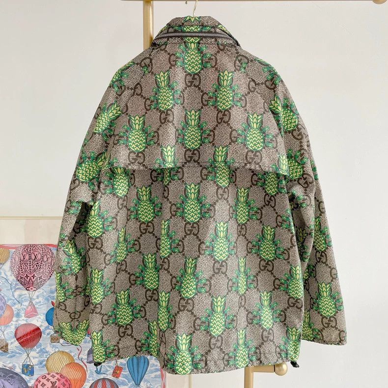 Gucci Gucci Pineapple zipper jacket 2504-Nextarrow Size US S / EU 44-46 / 1 - 2 Thumbnail