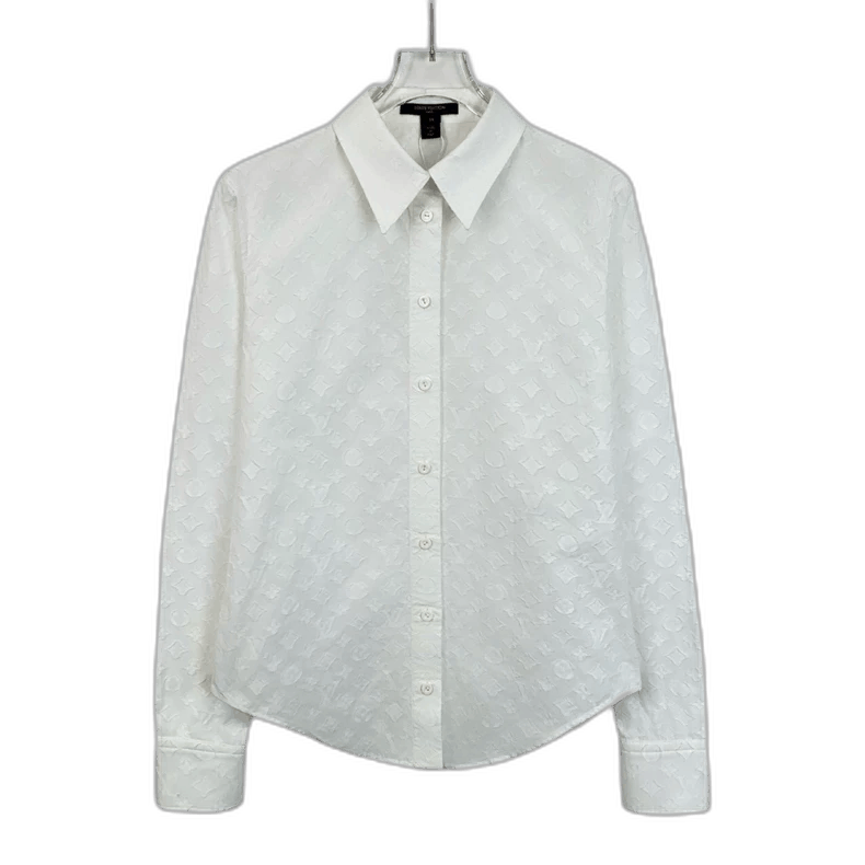 LOUIS VUITTON ラップシャツワンピース ホワイト　サイズ34 日本国内最高級ブランド販売店のブランド通販専門店 / ルイ