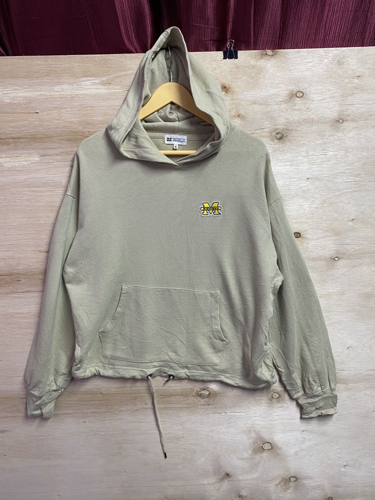 Other University of Michigan crop top hoodie Size M / US 6-8 / IT 42-44 - 1 Thumbnail